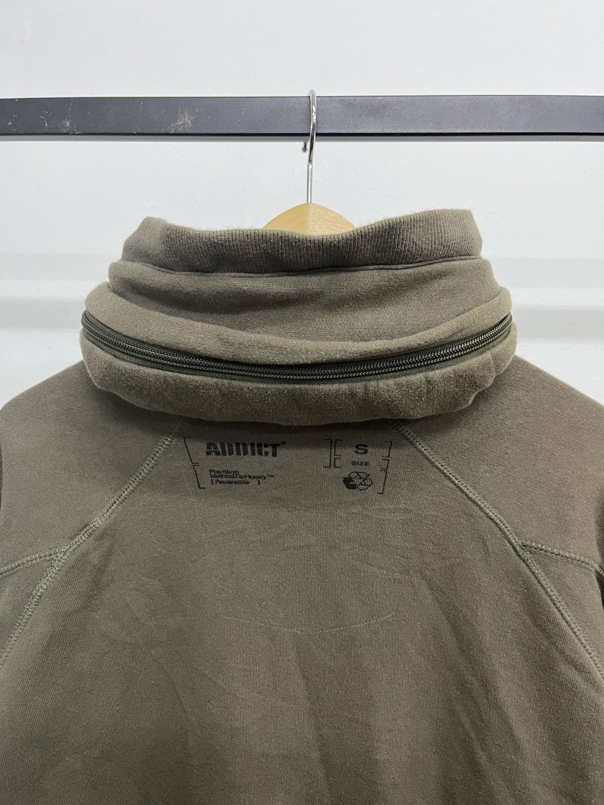 GOA Y2K REVERSIBLE BONO HOODIE CAMO ADDICT GOA LGB KMRII STYLE Size US S / EU 44-46 / 1 - 15 Thumbnail