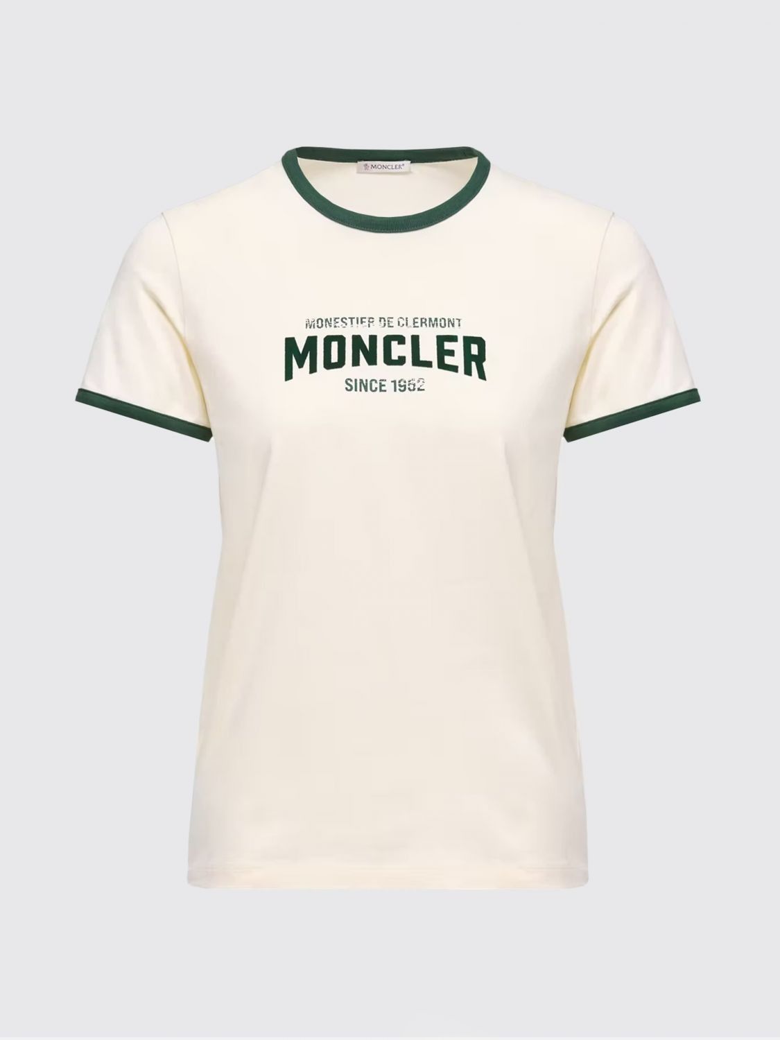 Moncler Moncler T-Shirt Woman White Size XL / US 12-14 / IT 48-50 - 1 Preview