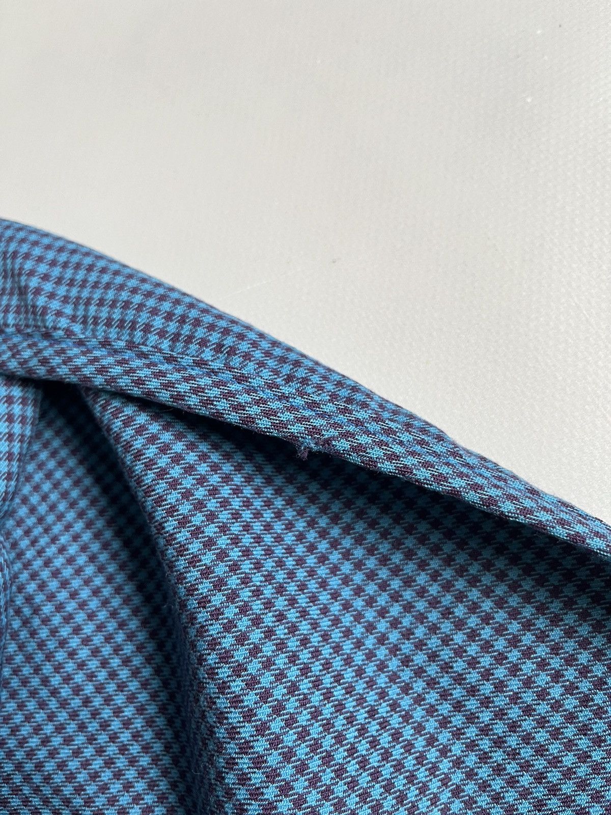 Designer × Japanese Brand × Masaki Matsushima Masaki Matsushima Homme Blue Plaid Scarf Size ONE SIZE - 13 Thumbnail