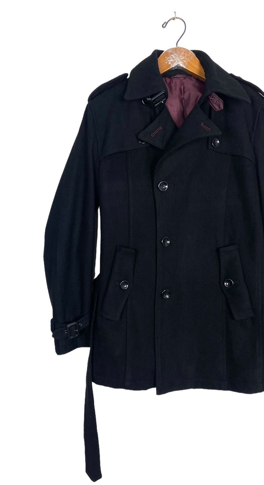 semanticdesign Rare‼️ Semantic Design Belted Trench Coat Size US S / EU 44-46 / 1 - 2 Thumbnail