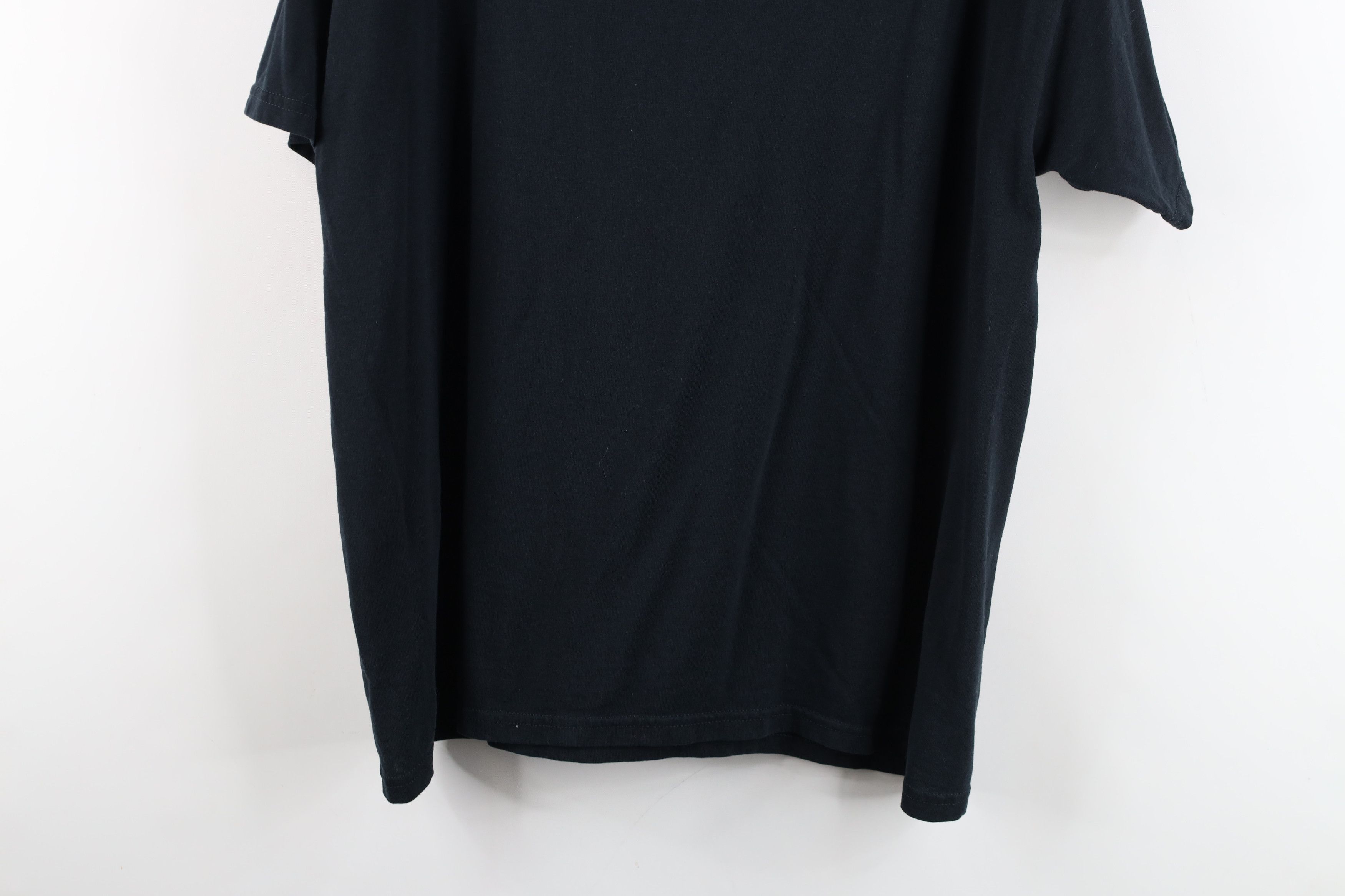Vintage Vintage 90s Y2K Streetwear Short Sleeve T-Shirt Black Cotton Size US L / EU 52-54 / 3 - 11 Thumbnail