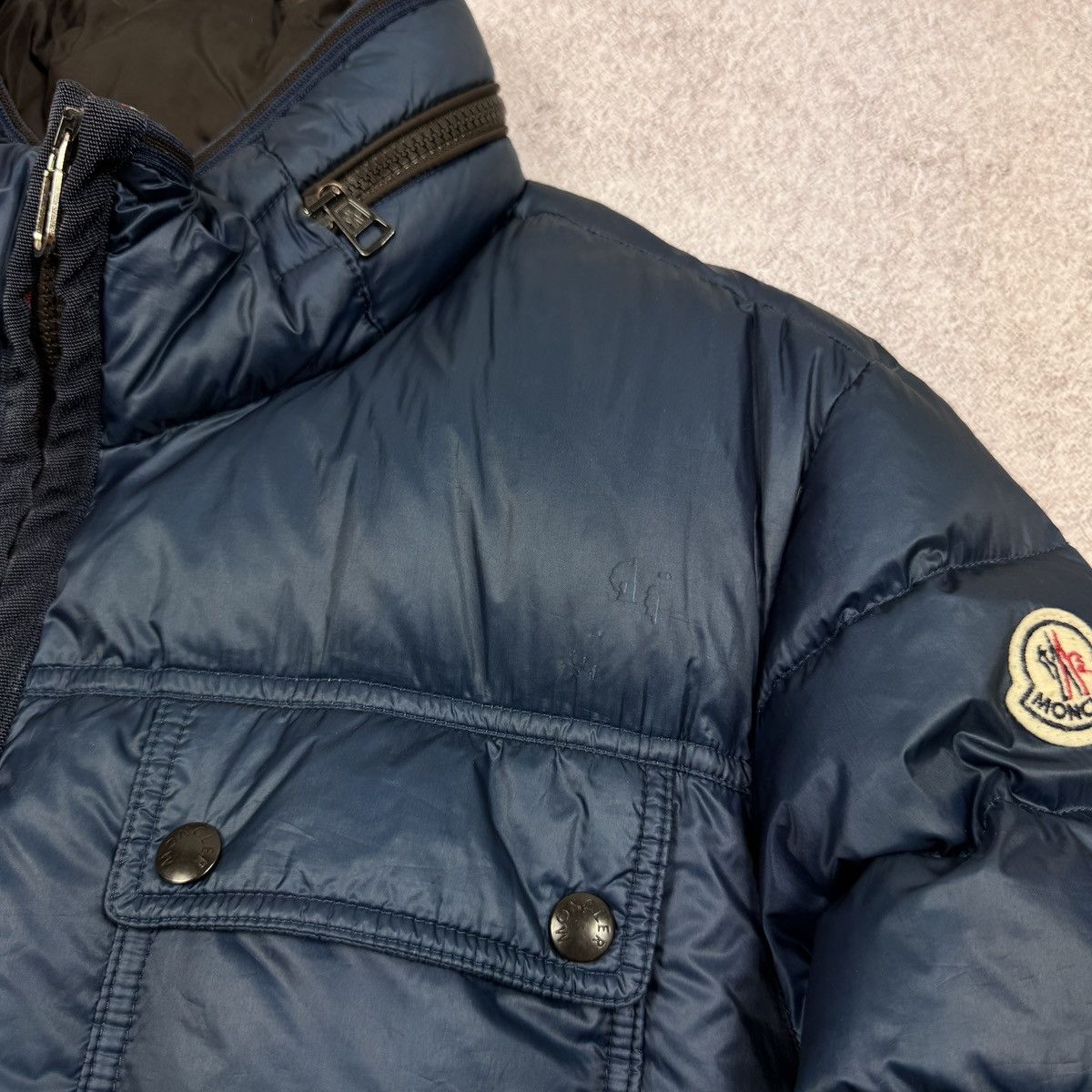 Moncler Men`s Moncler Norbert Blue Nylon Puffer Jacker Size 5 / L-XL Size US L / EU 52-54 / 3 - 21 Thumbnail