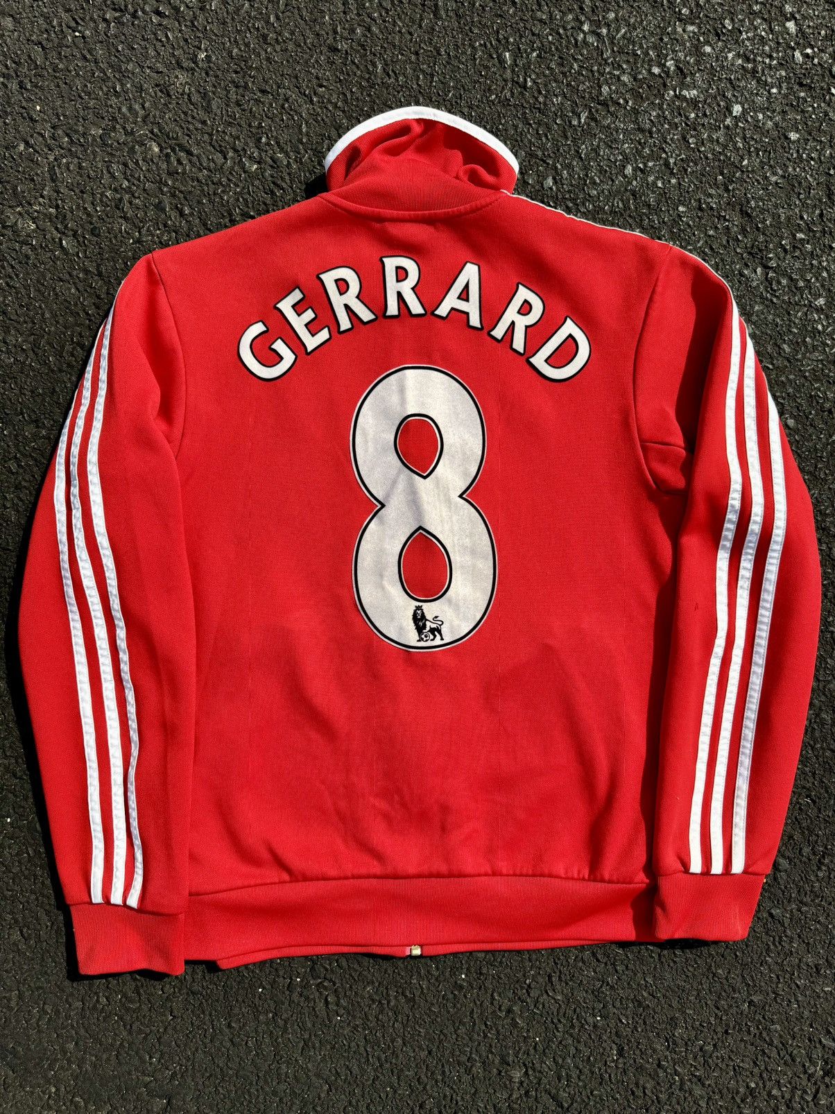 Adidas × Vintage 2010 Adidas Liverpool Gerard Soccer Team Track Jacket Size US S / EU 44-46 / 1 - 1 Thumbnail