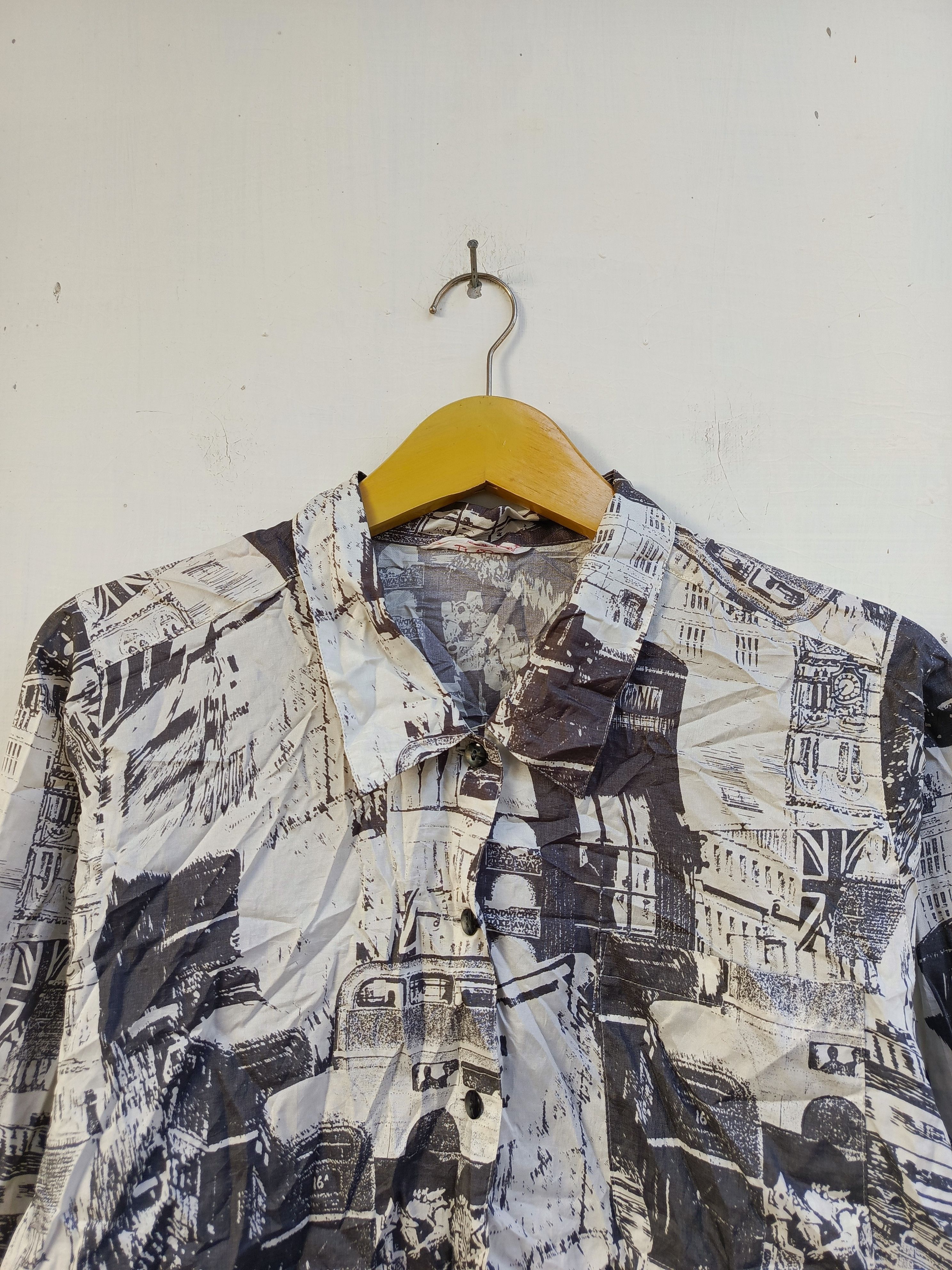 Japanese Brand Flow rill yoshimura button ups japanese brand Size L / US 10 / IT 46 - 2 Thumbnail