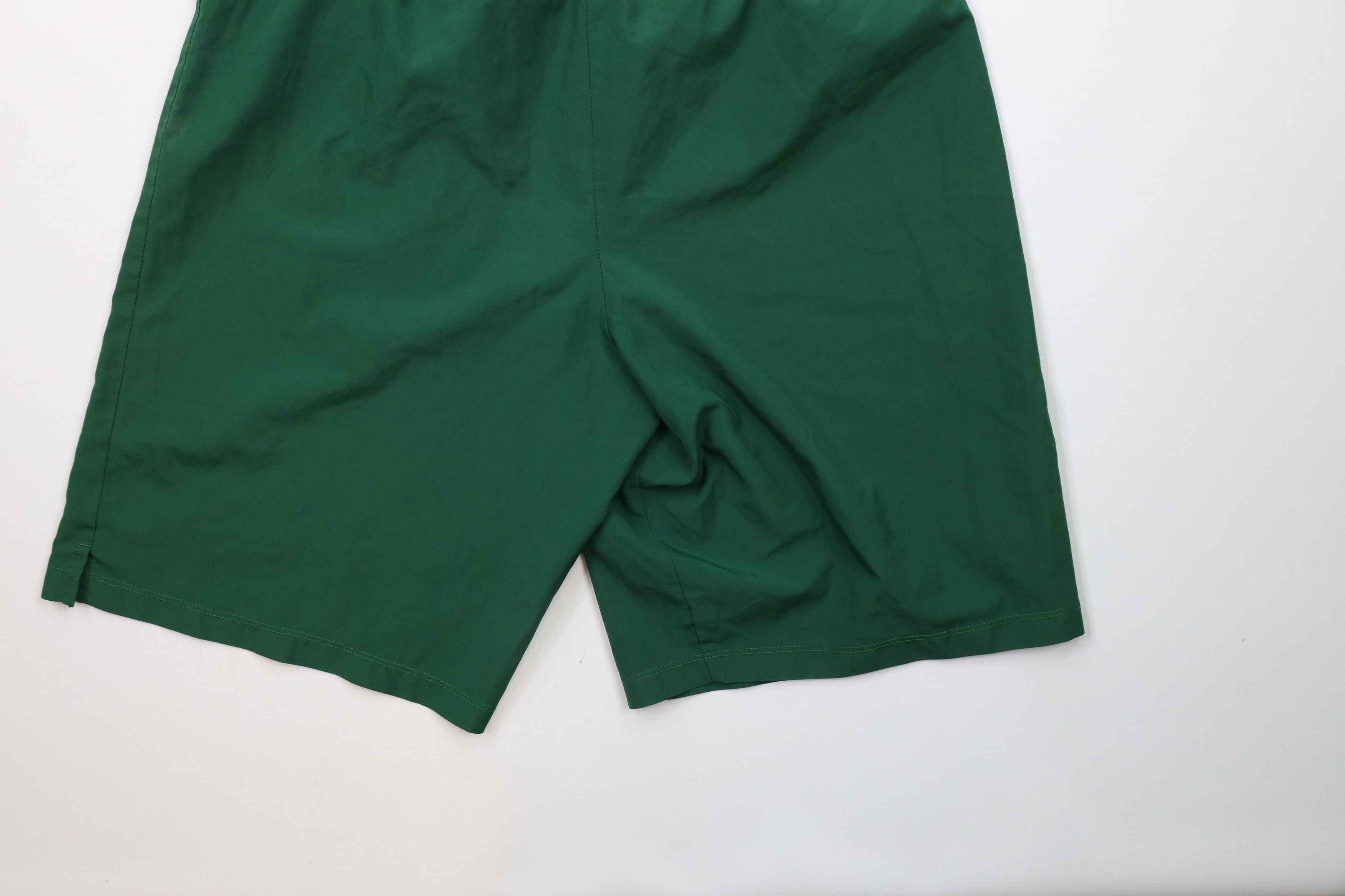 Nike × Vintage Vintage Nike Scott Mini Swoosh Running Soccer Shorts Green Size US 32 / EU 48 - 10 Thumbnail