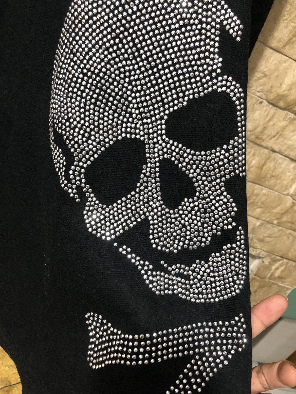 14th Addiction × Japanese Brand × Seditionaries Y2K M.K.R Skull poem gothic longsleeve Size M / US 6-8 / IT 42-44 - 2 Thumbnail