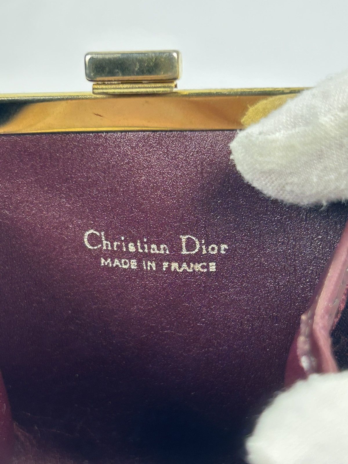 Dior Dior Red Trotter Leather Coin Pouch Size ONE SIZE - 4 Thumbnail