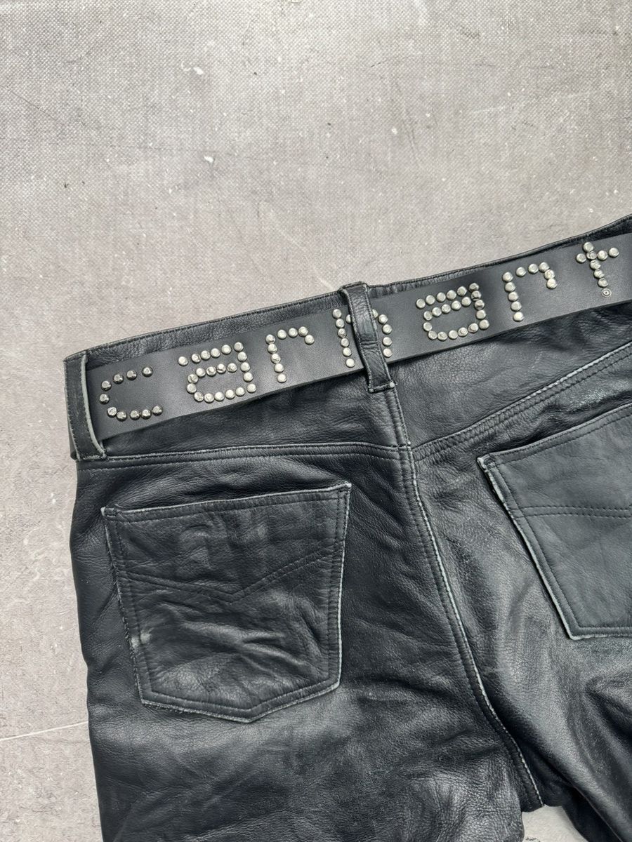 Carhartt Carhartt studded leather avant garde belt y2k street fashion Size ONE SIZE - 2 Thumbnail
