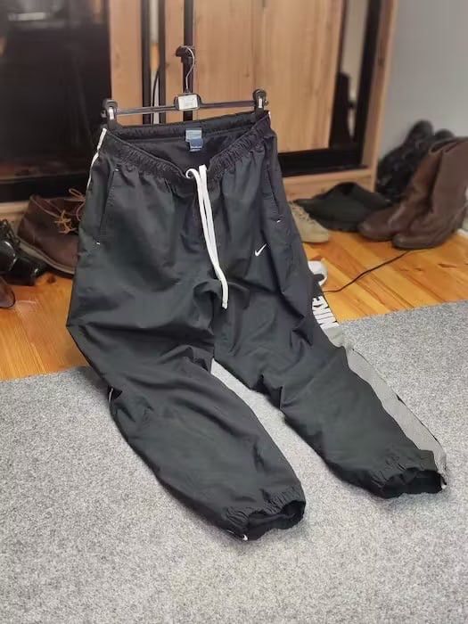 Nike Nike Track Vintage Pants Swoosh Y2K Drill Joggers Rare Size US 34 / EU 50 - 18 Thumbnail