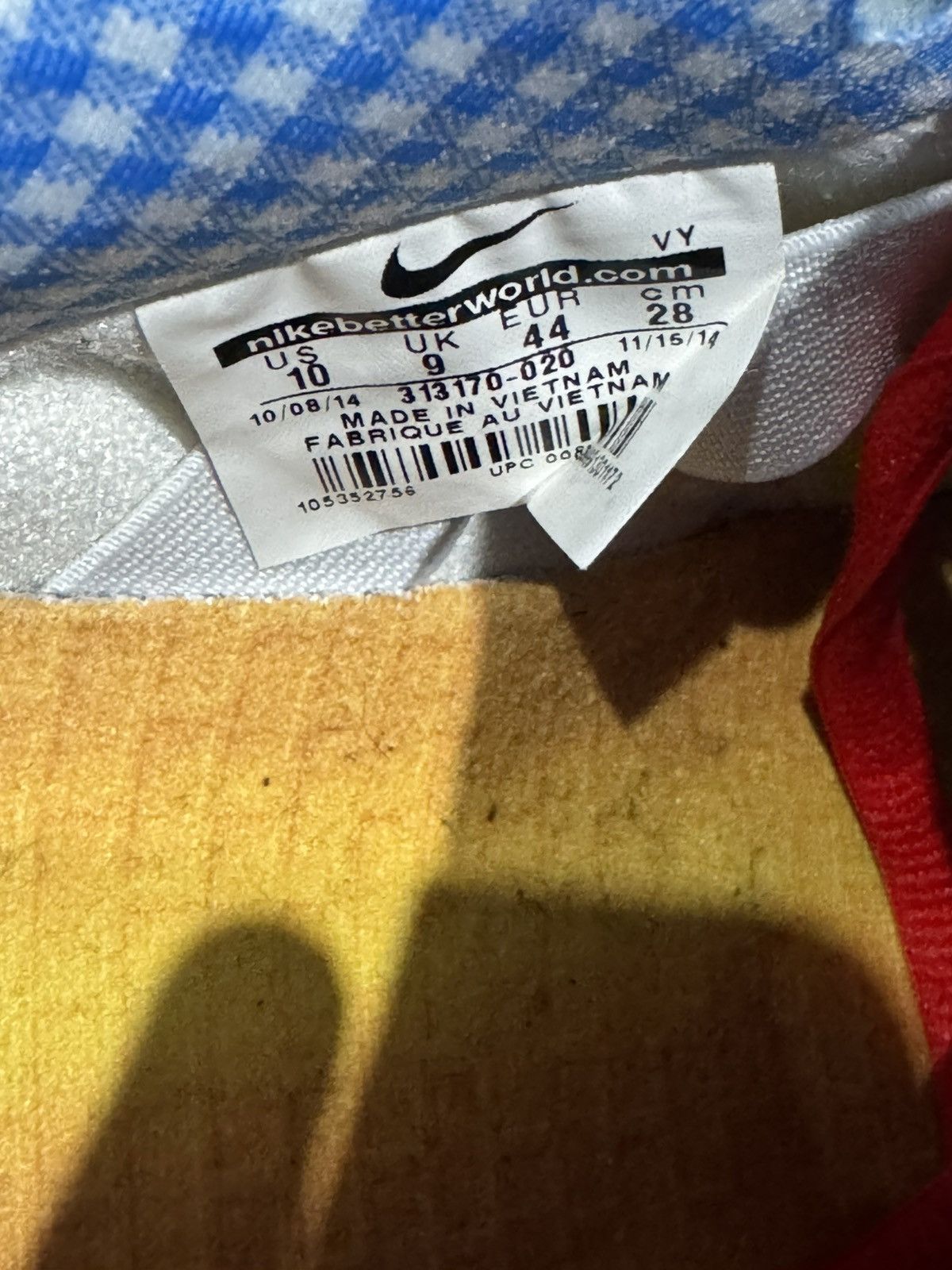 Nike Nike SB Dunk Low Dorothy 2015 Size US 10 / EU 43 - 7 Thumbnail