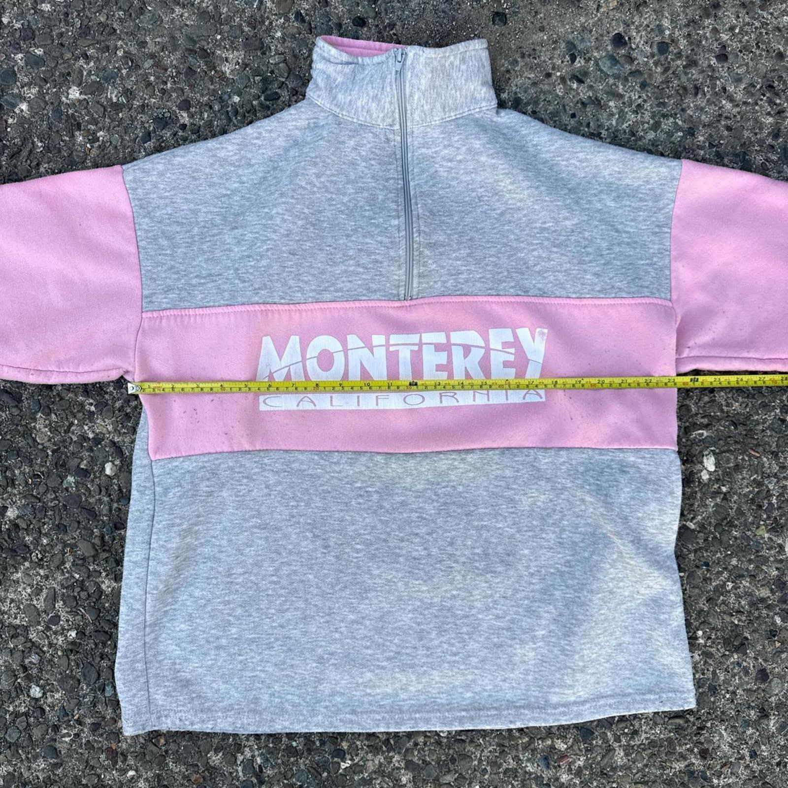 Vintage Vintage Women’s 90s Monterey Bay Quarter Zip– Size Large Size L / US 10 / IT 46 - 6 Thumbnail