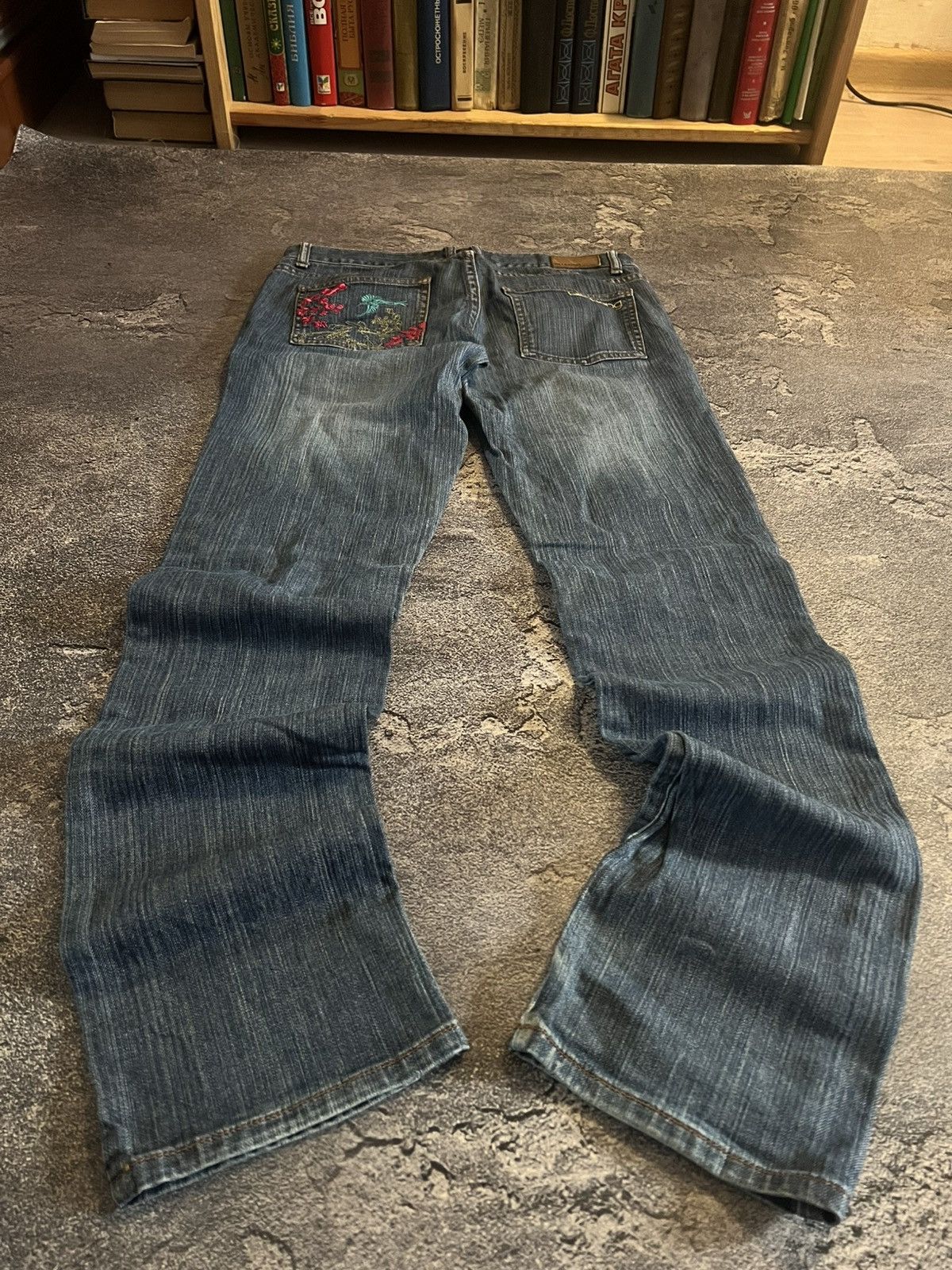 Vintage Vintage Billabong Archive Slim Leg / Retro Glamour Dark Blue Size US 30 / EU 46 - 1 Thumbnail