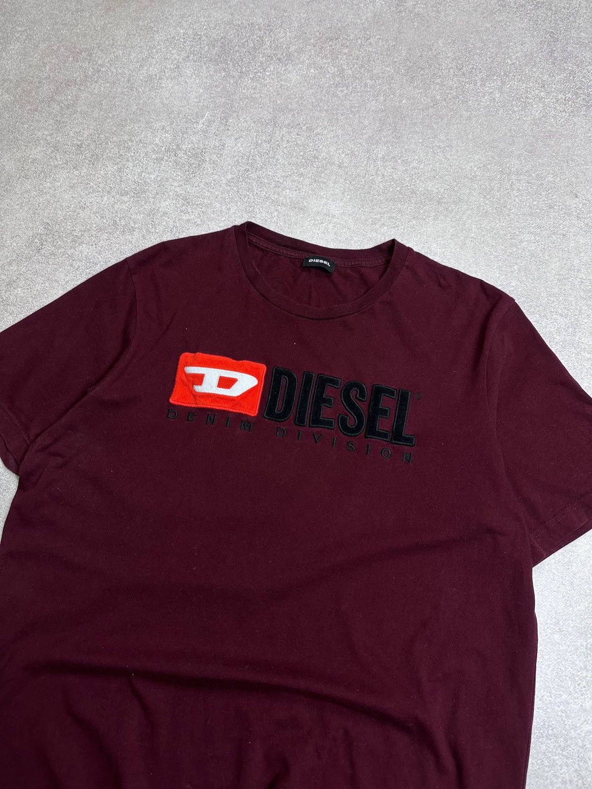 Diesel Vintage Diesel Big Logo Rare T-shirt XL Grunge Size US XL / EU 56 / 4 - 2 Thumbnail