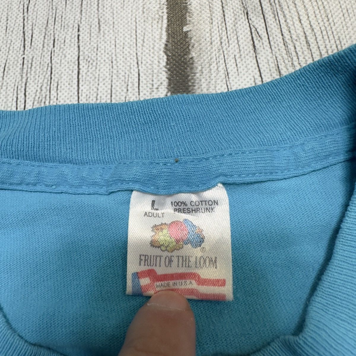 Fruit Of The Loom × Vintage Vintage 1994 Walk for Jesus tee Size US L / EU 52-54 / 3 - 4 Thumbnail