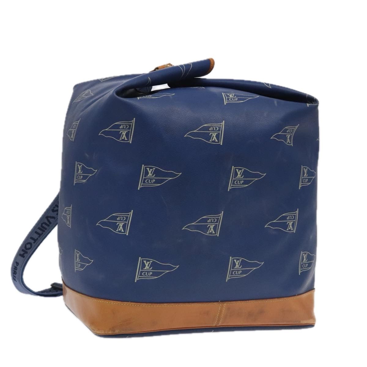 Louis Vuitton Marin Blue Canvas Shoulder Bag (Pre-Owned) Size ONE SIZE - 1 Thumbnail