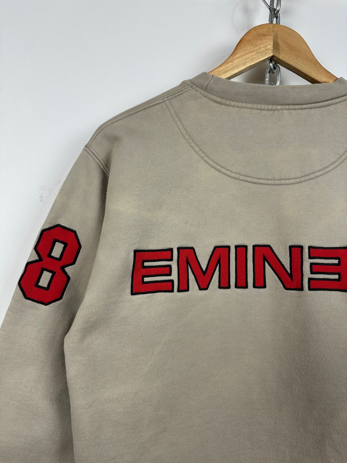 Eminem Vintage Eminem 08 Slim Shady Beige Sweatshirt Size US S / EU 44-46 / 1 - 18 Thumbnail