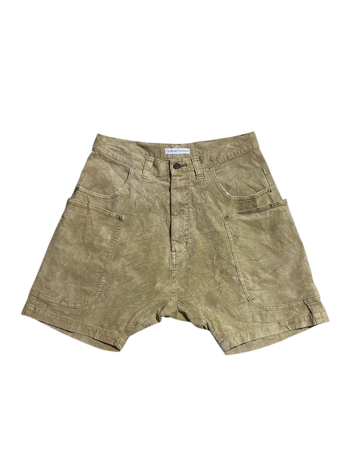 Tsumori Chisato Tsumori Chisato By Issey Miyake Corduroy Shorts Size US 30 / EU 46 - 2 Thumbnail