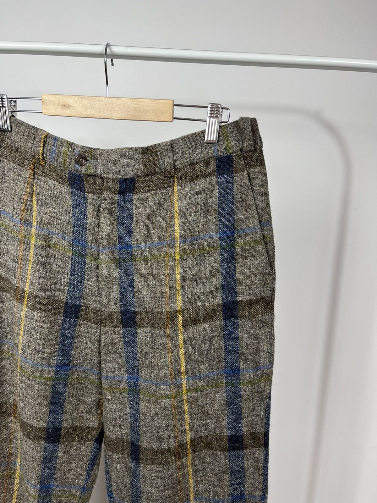 Richard James Richard James Savile Row Plaid Wool Pants Trousers Size 34 Size US 34 / EU 50 - 3 Thumbnail