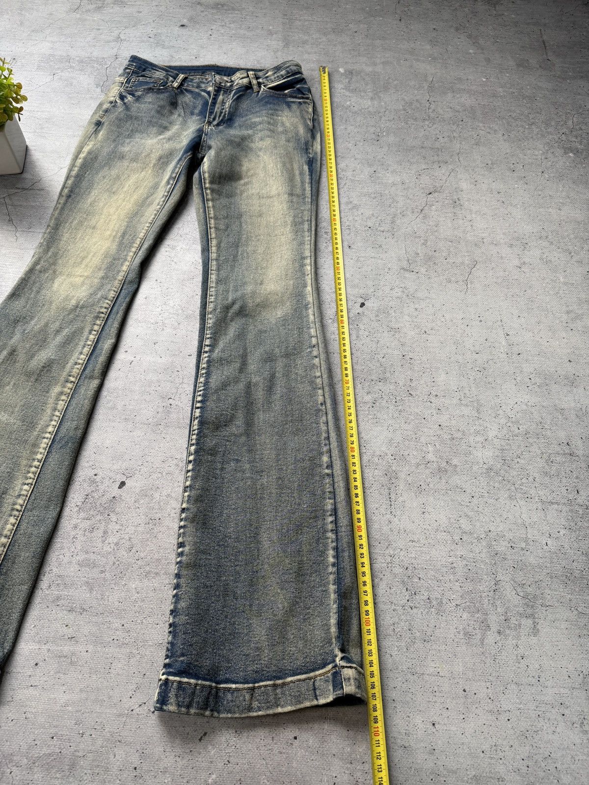 If Six Was Nine Crazy Sexy Flared Bootcut 2000s Y2K Jeans Size 28 Size US 28 / EU 44 - 9 Thumbnail