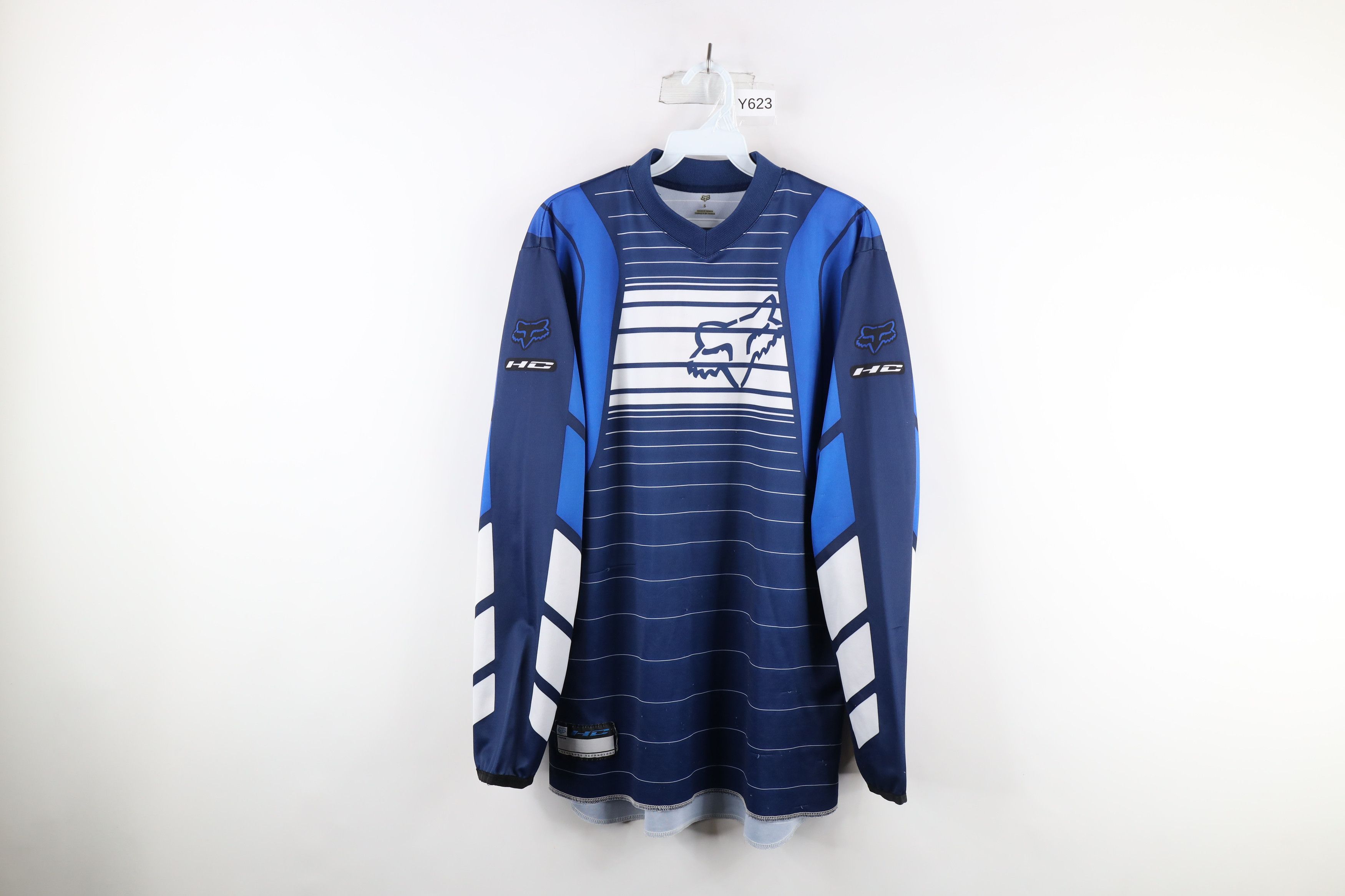 Gear For Sports Vintage 90s Motocross Fox Racing Image Jersey Cotton, Grailed