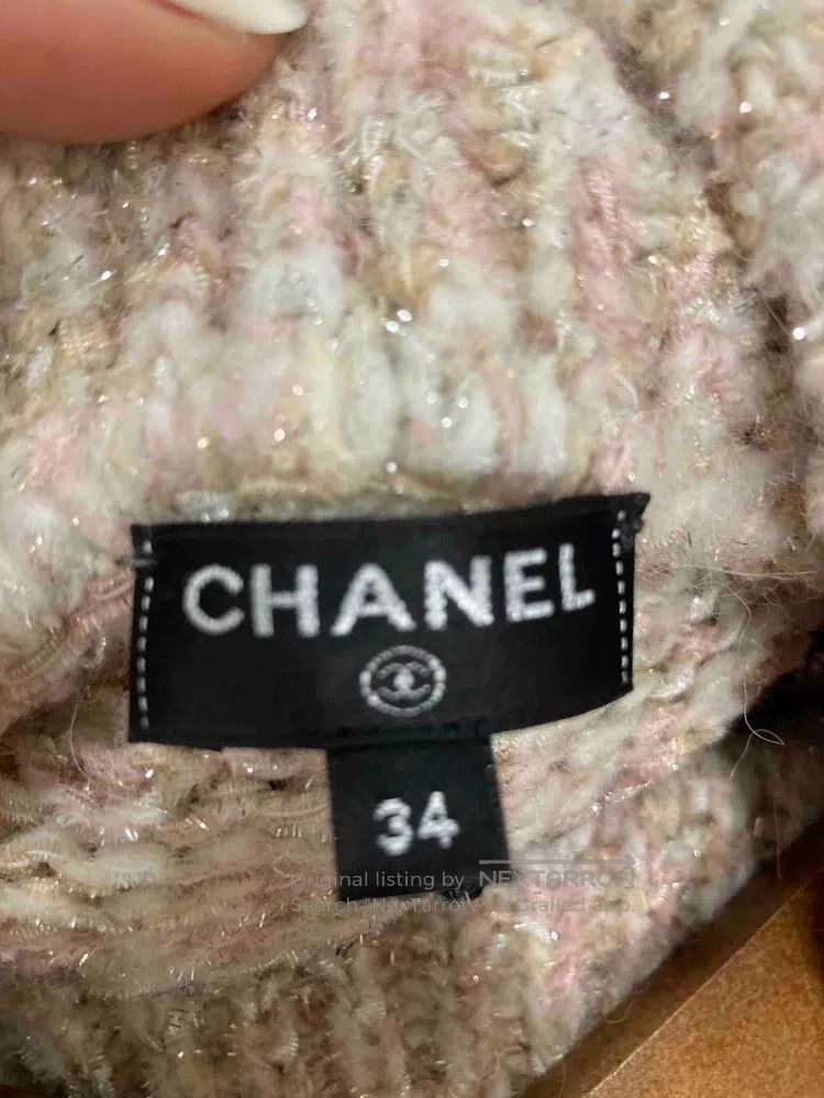 Chanel Chanel Forest Series Pink Purple Yellow Knitted Glitter Cl Size XXS / US 00 / IT 34 - 6 Thumbnail