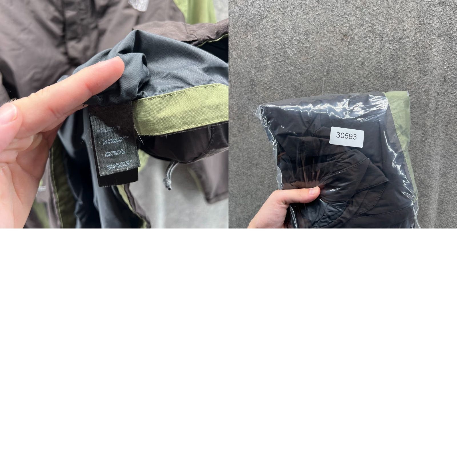The North Face The North Face Jacket Mens XL Green Windbreaker Hooded Full Zip Hyvent Size US XL / EU 56 / 4 - 9 Thumbnail