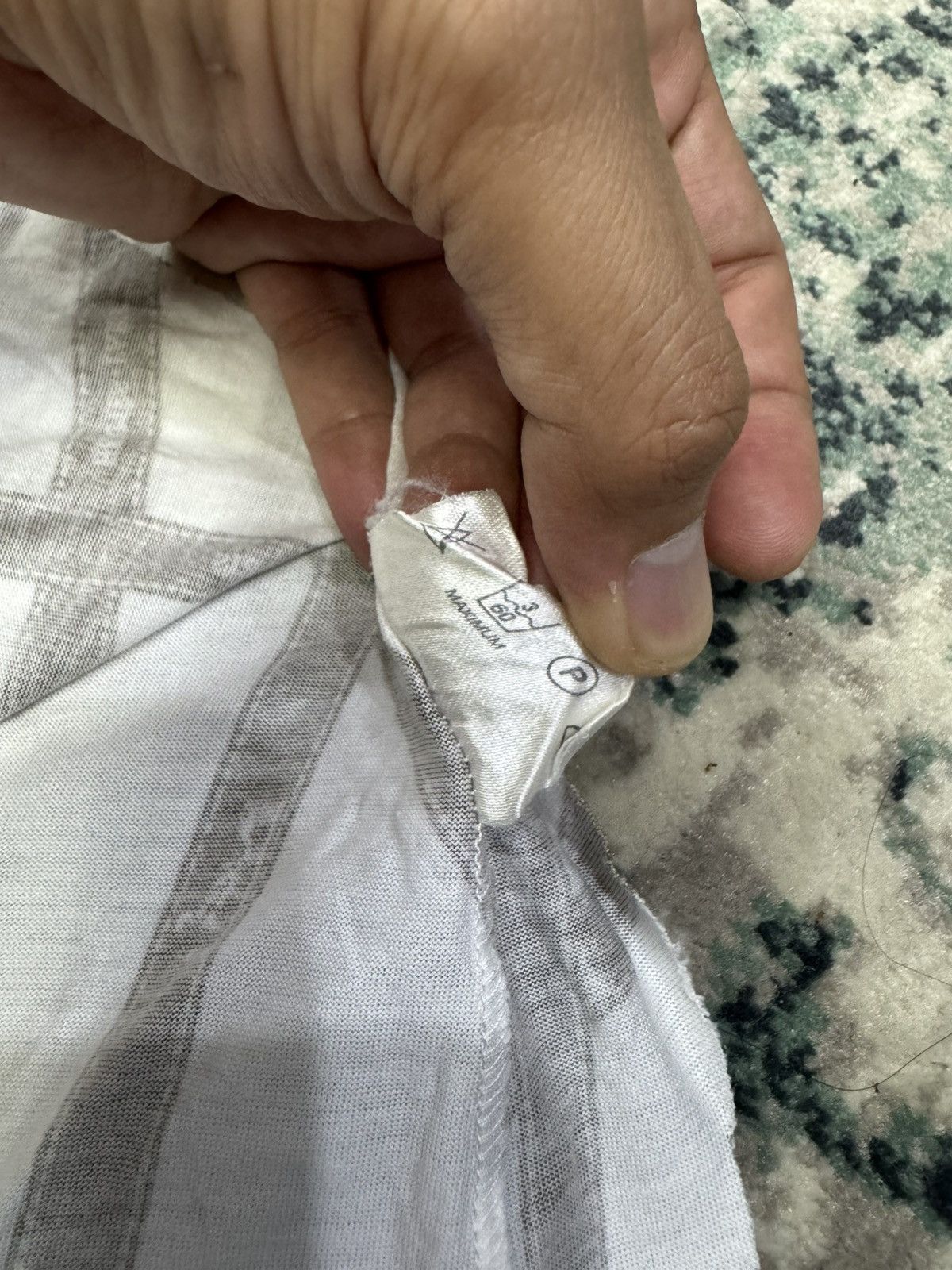 Hermes × Vintage VINTAGE HERMES RIBBON PRINT SLEEVELESS SHIRT TOP Size XL / US 12-14 / IT 48-50 - 10 Thumbnail