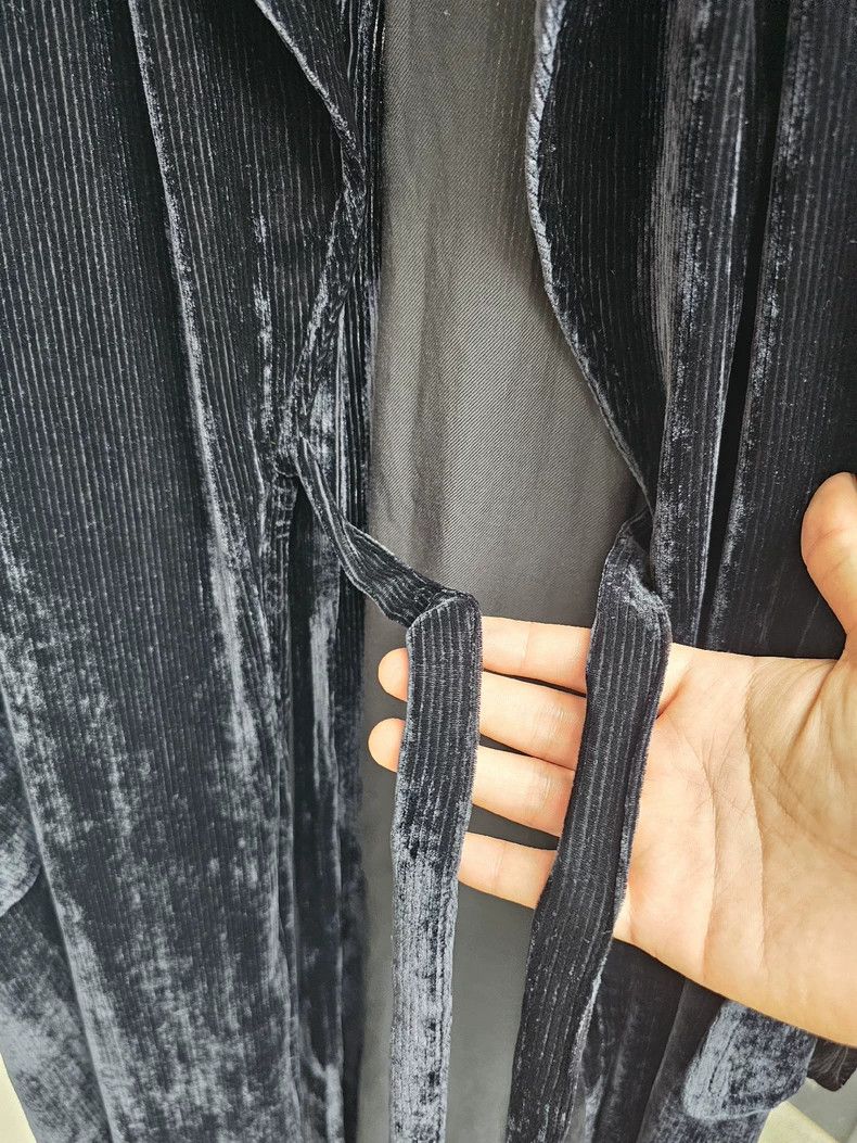 Ann Demeulemeester Ann Demeulemeester Men's and women's velour overcoats and Size M / US 6-8 / IT 42-44 - 6 Thumbnail