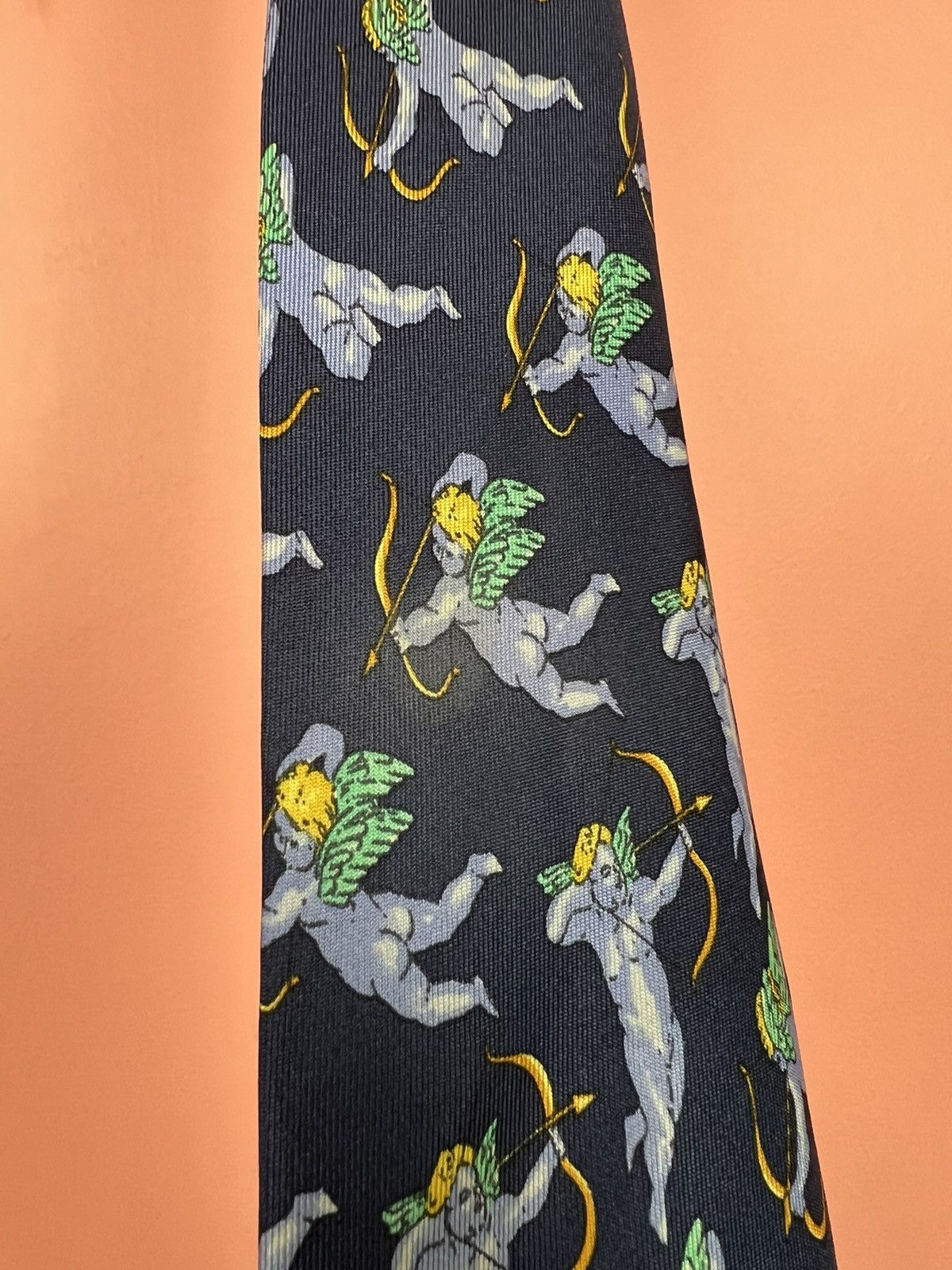 Versace Jeans Couture Giani Versace tie silk luxury rich casual Size ONE SIZE - 4 Thumbnail