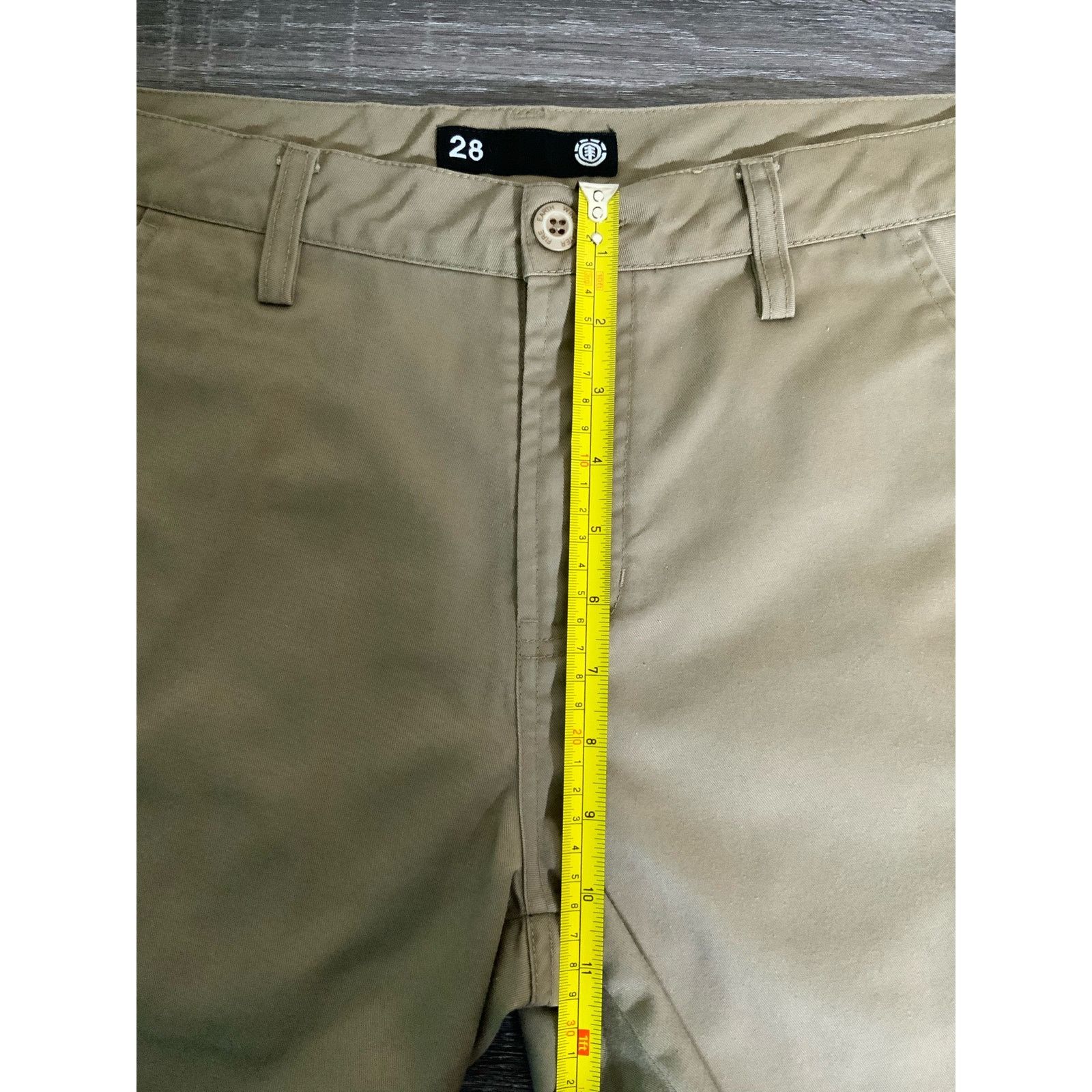 Element Element Khaki Skateboarding Casual Shorts Men’s Size 28 USED Size US 28 / EU 44 - 8 Thumbnail