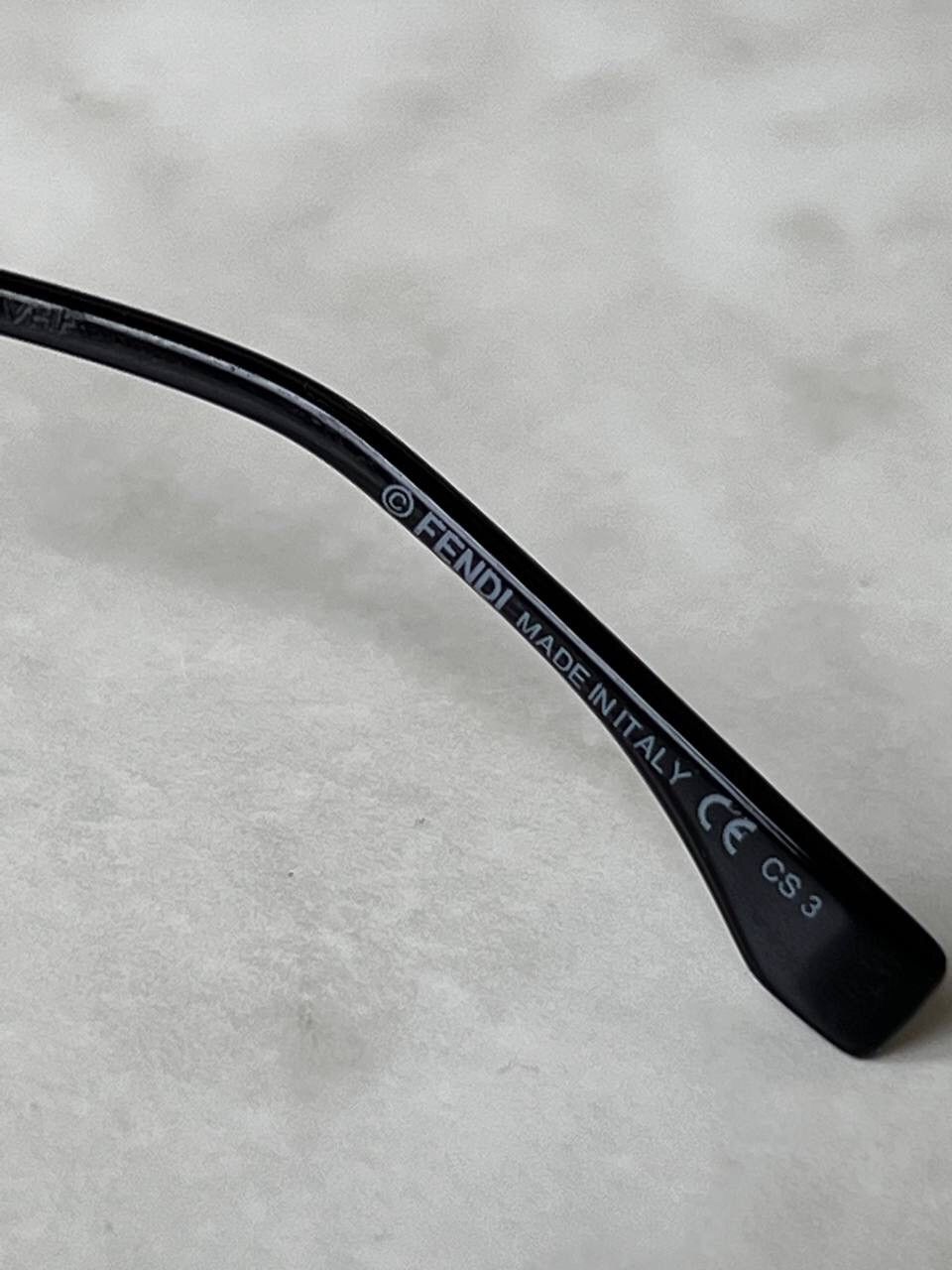 Fendi Fendi FF0177/S Cat Eye Gray Metal Frame sunglasses eyewear Size ONE SIZE - 9 Thumbnail