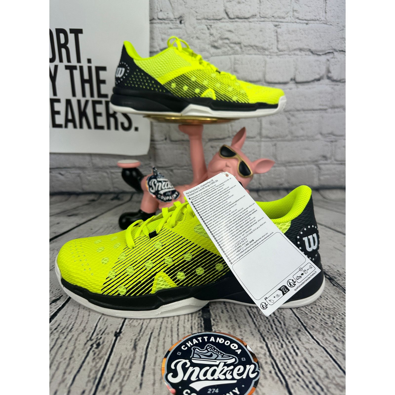 Wilson Wilson Hurakn Pro Padel Mens 8.5 Volt Tennis Pickleball Shoe Size US 9 / EU 42 - 1 Thumbnail