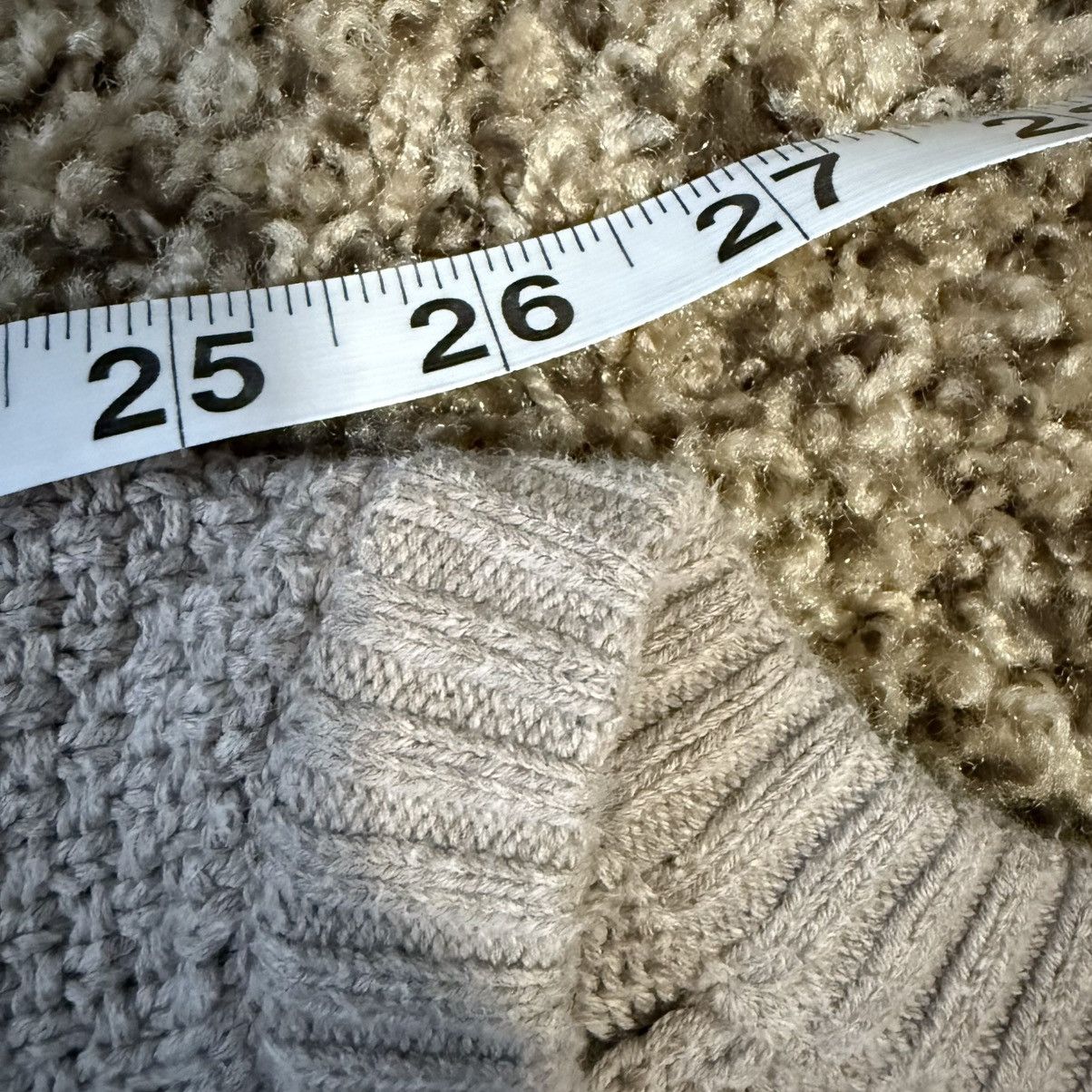 Old Navy Old Navy Textured Pullover Tunic Sweater Size M Beige Tan Size M / US 6-8 / IT 42-44 - 7 Thumbnail