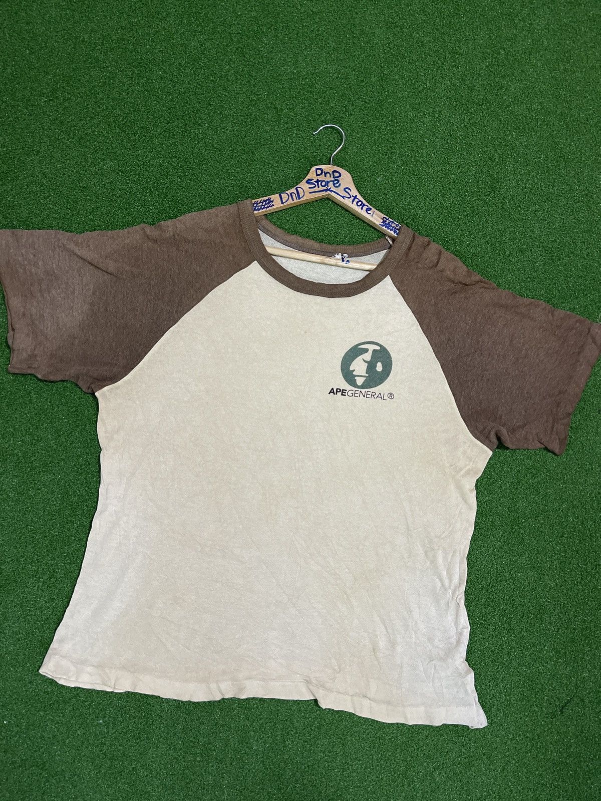 Bape 🇯🇵VINTAGE BAPE GENERAL RAGLAN VERY RARE Size US M / EU 48-50 / 2 - 1 Thumbnail