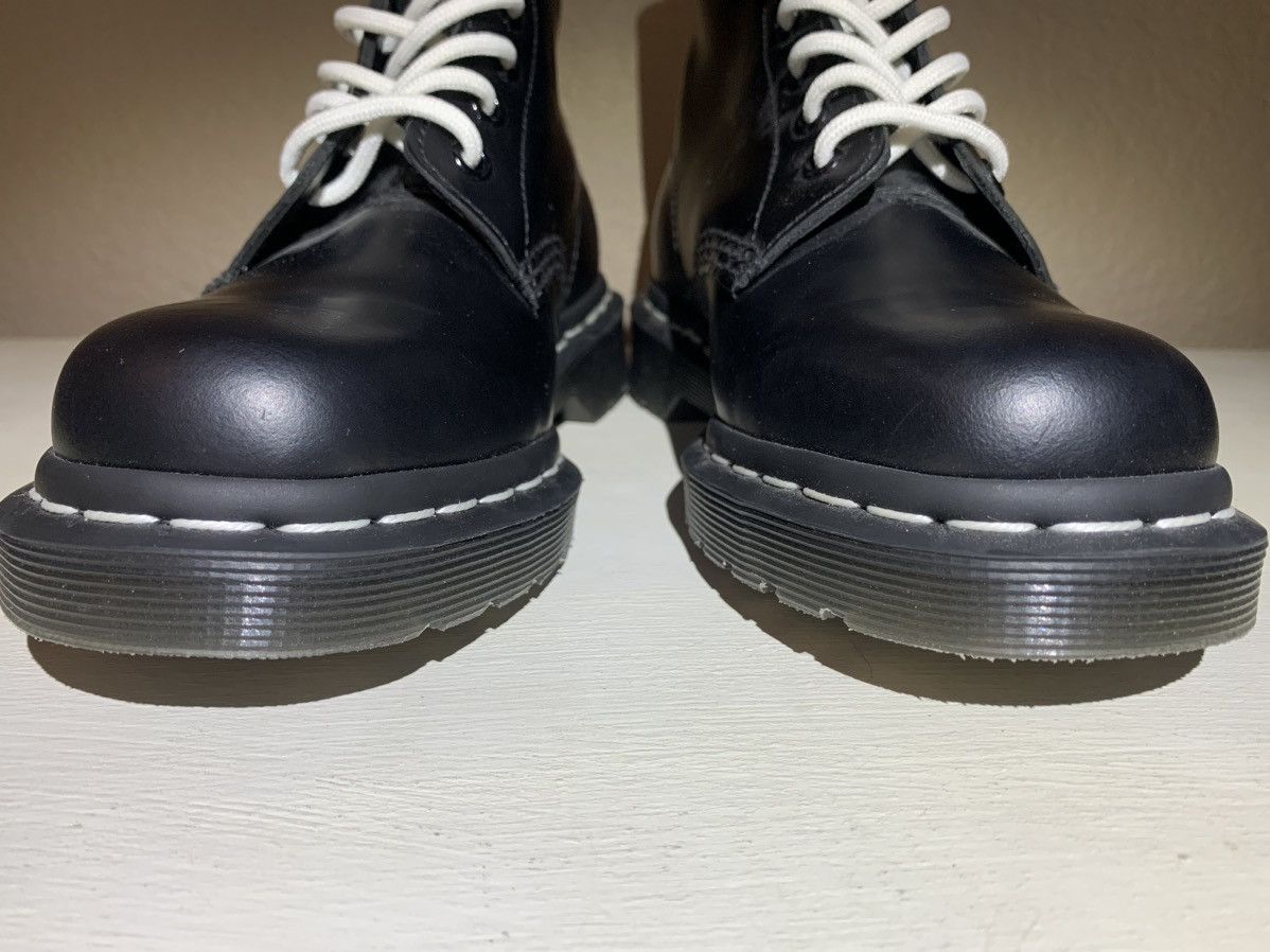 Dr. Martens Dr. Martens black leather 8 Hole Boots White Stitching sz 6 Size US 6 / IT 36 - 3 Thumbnail
