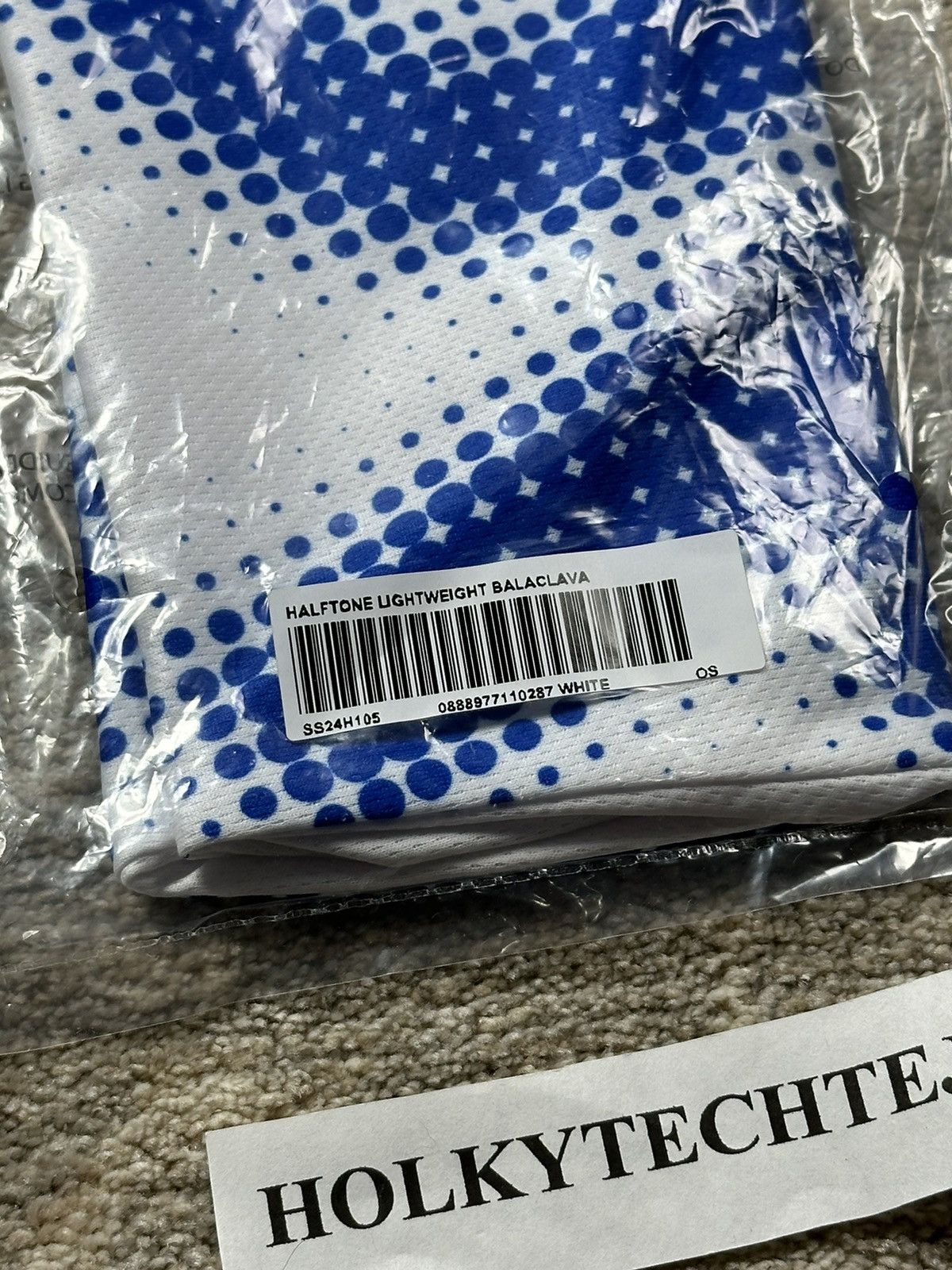 Supreme Supreme Halftone Lightweight Balaclava Size ONE SIZE - 5 Thumbnail