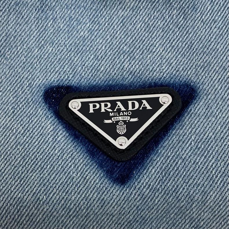 Prada Prada 23 blue triangle label cotton strap dress 2504-Nextar Size XS / US 0-2 / IT 36-38 - 5 Thumbnail