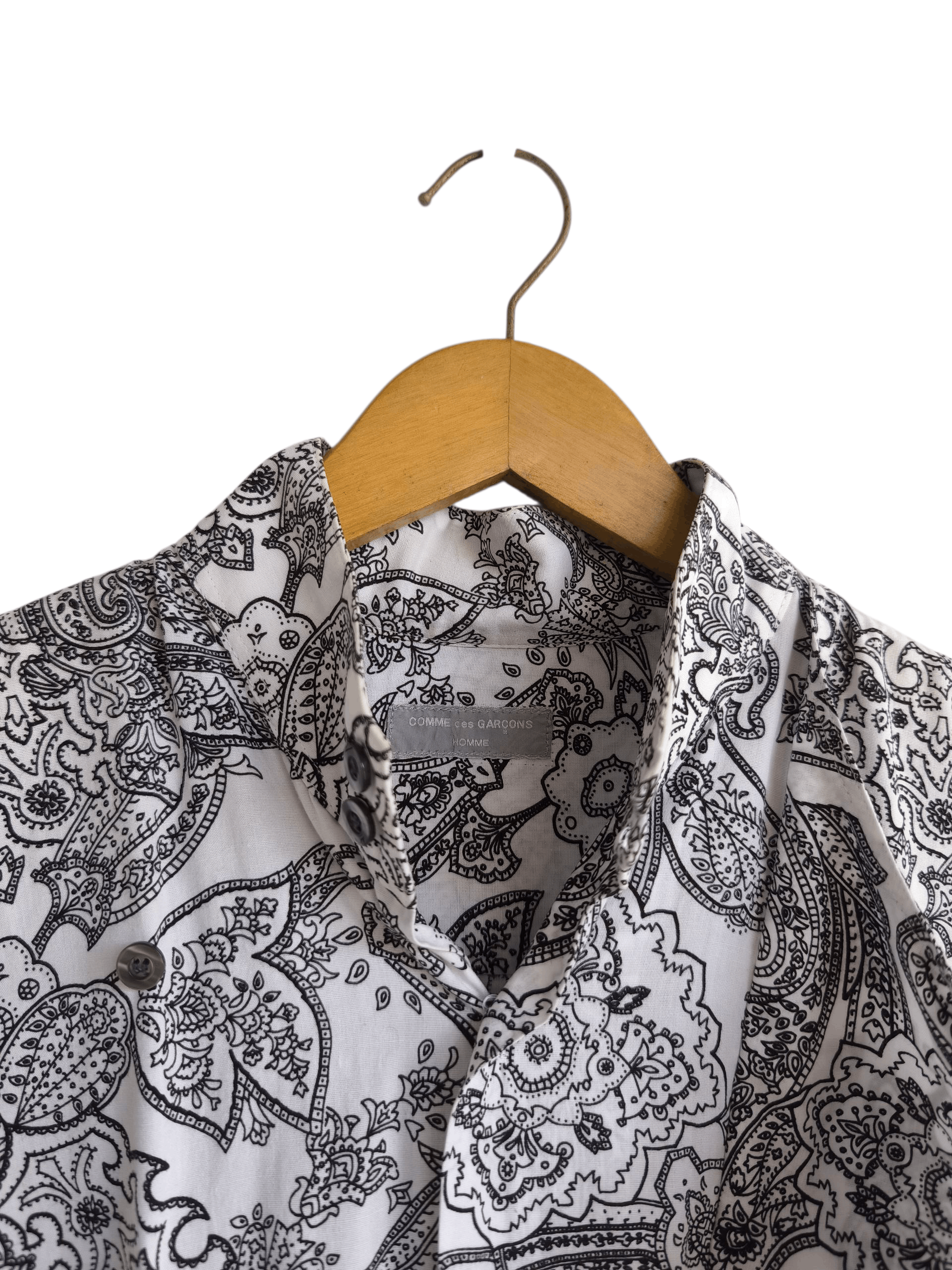 Comme des Garcons 90s Comme des Garcons Homme Paisley Size US XL / EU 56 / 4 - 8 Thumbnail