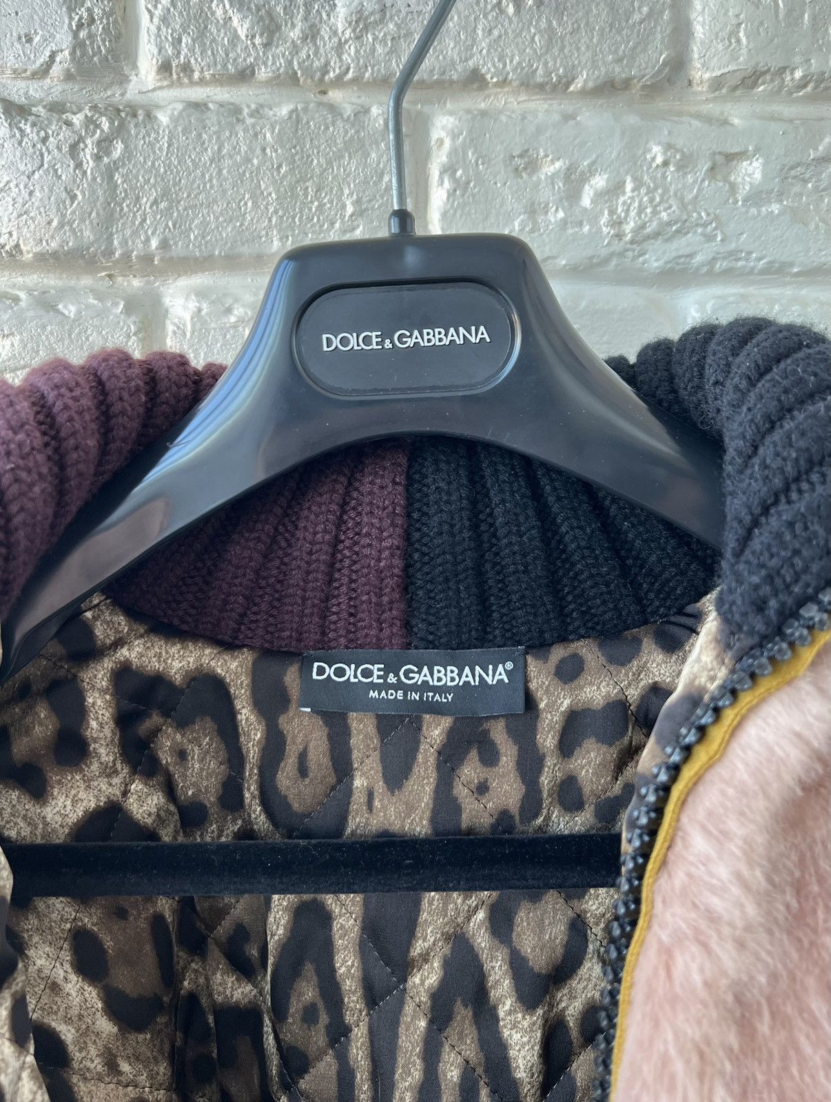 Dolce & Gabbana Dolce&Gabbana Faux Fur Iconic Coat Jacket Size L / US 10 / IT 46 - 7 Thumbnail