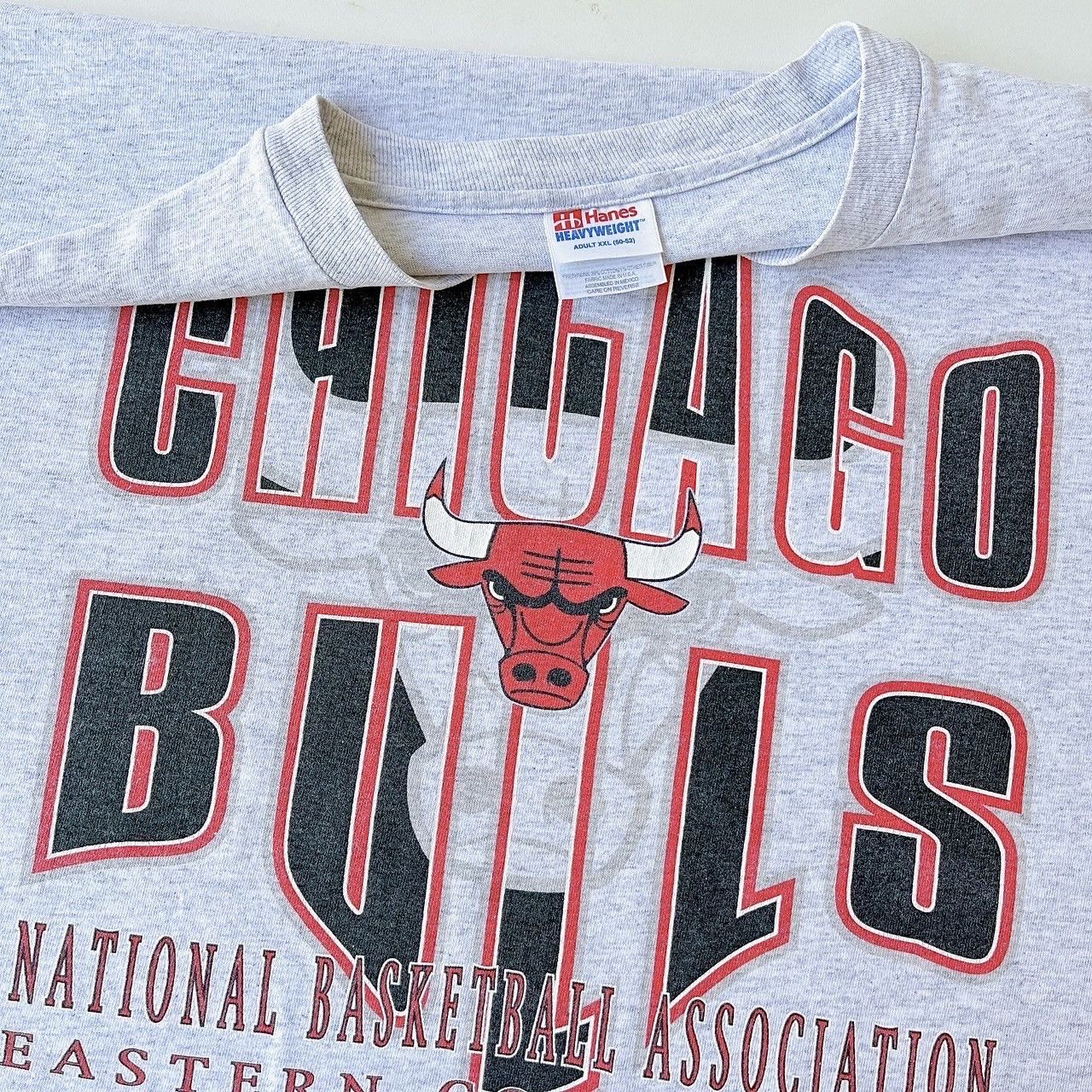 Vintage 90s Chicago Bulls NBA t-shirt/ XXL Size US XXL / EU 58 / 5 - 9 Thumbnail