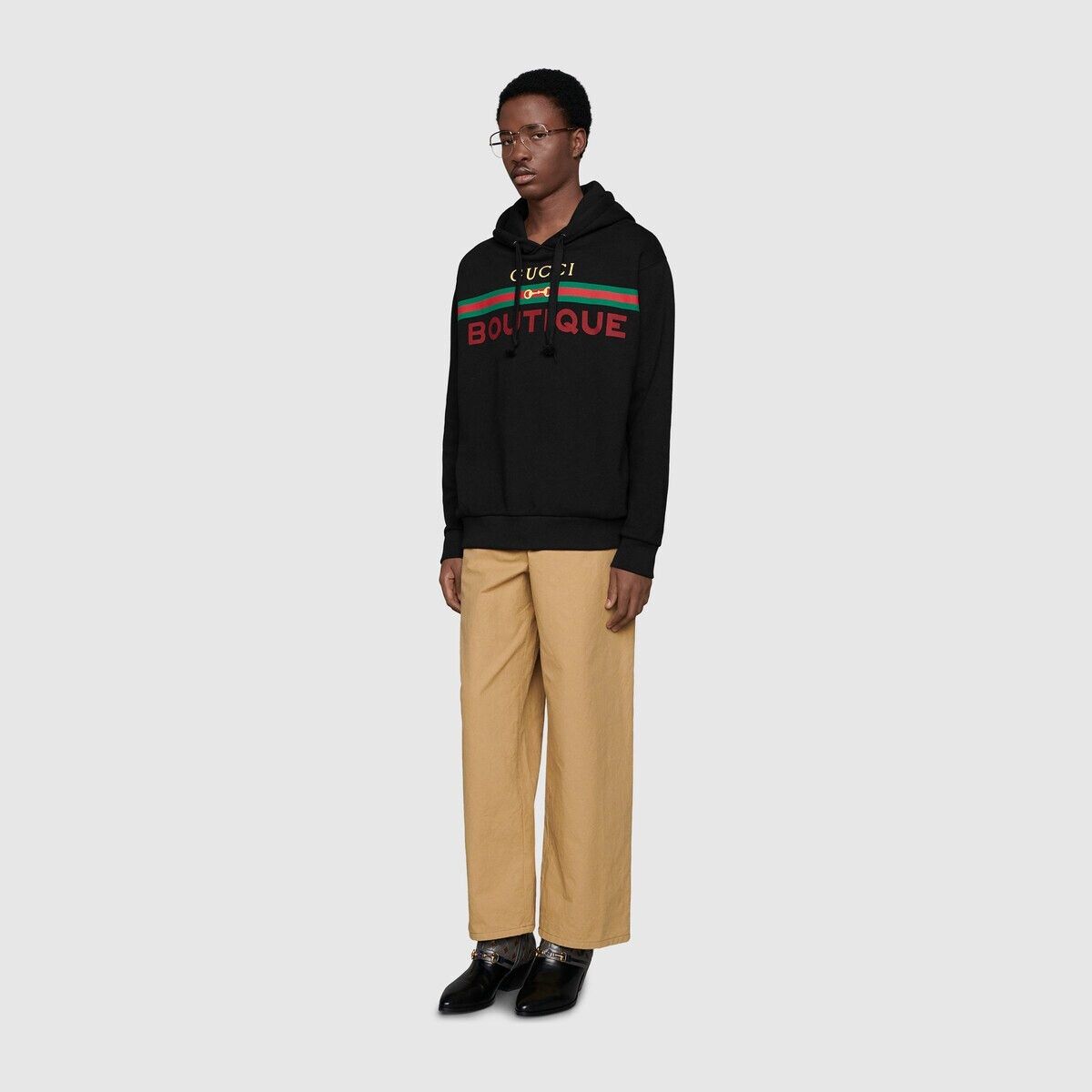 Gucci o1mt1gz0725 Unisex / Gucci Boutique Print Sweatshirt Hoodie Size US XXL / EU 58 / 5 - 2 Thumbnail