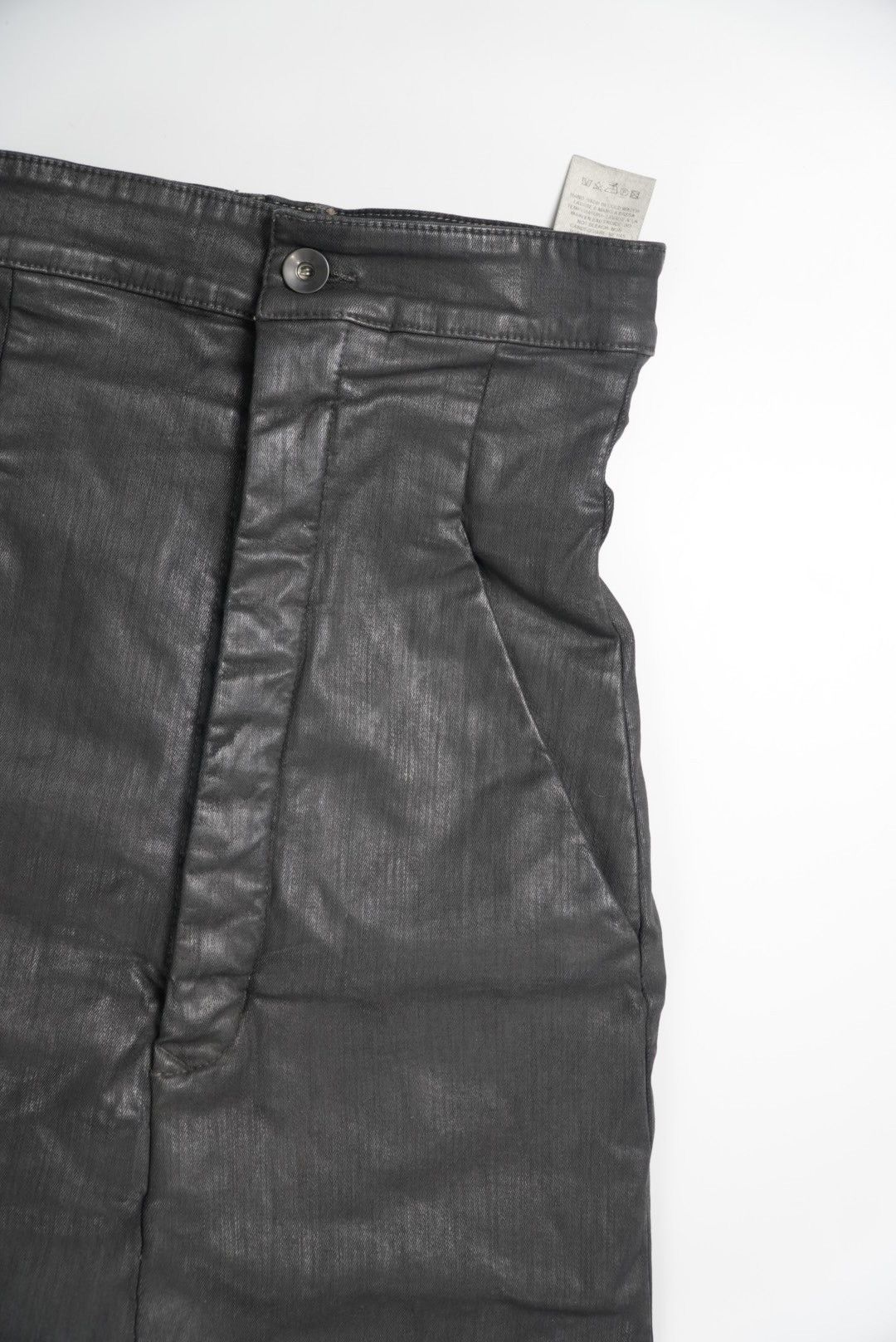 Rick Owens Drkshdw Rick Owens DRKSHDW Waxed Jeans Size 24" / US 00 / IT 34 - 5 Thumbnail