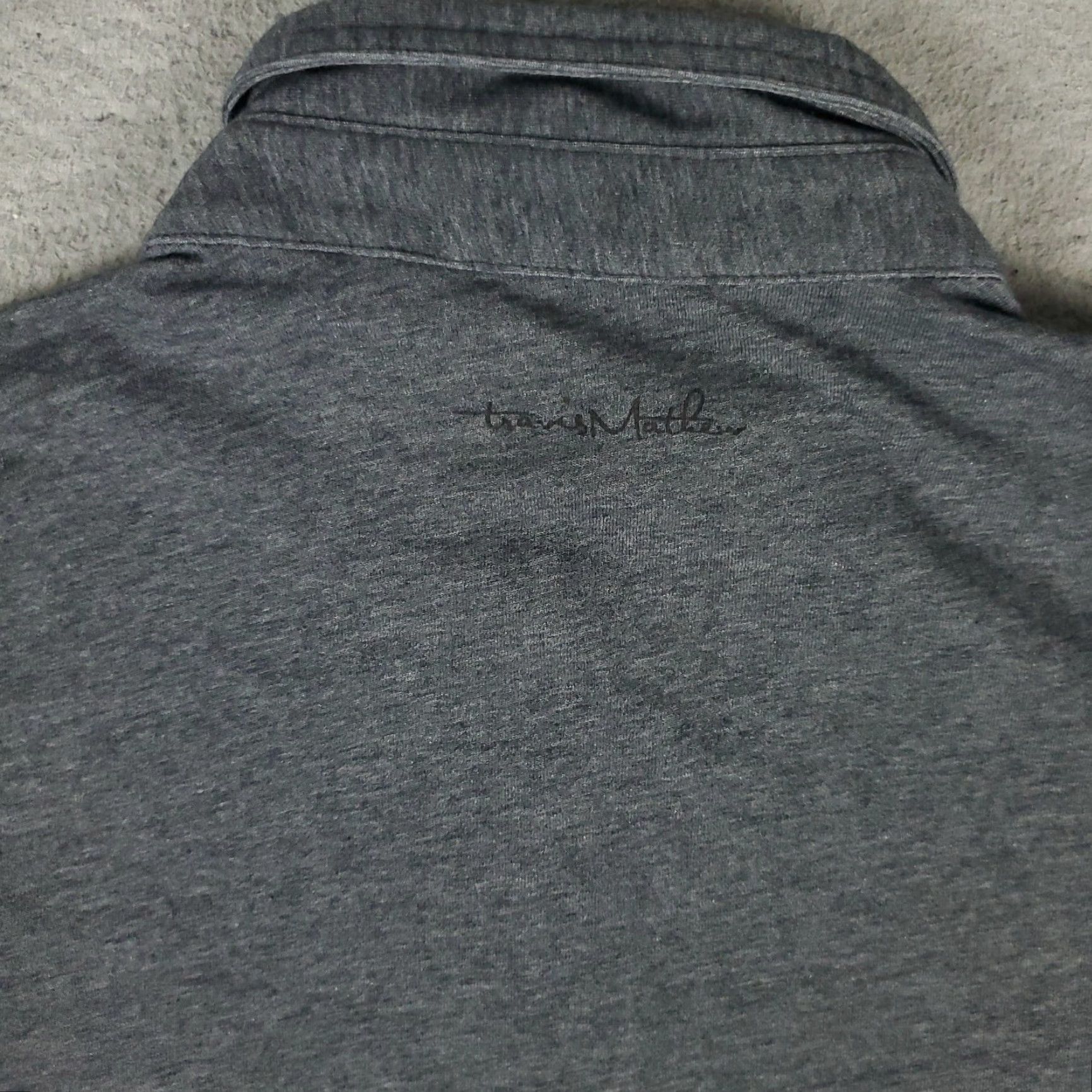 TravisMathew Travis Mathew Polo Shirt Mens Size Small Gray Golf Casual Short Sleeve Size US S / EU 44-46 / 1 - 3 Thumbnail