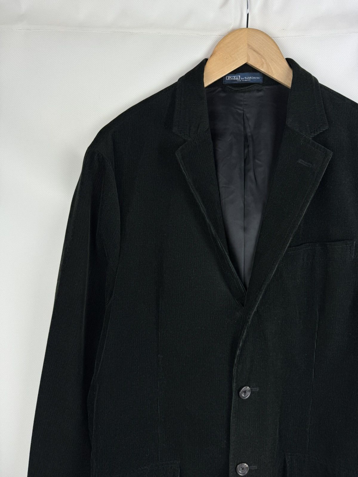 Vintage Polo By Ralph Lauren VTG Corduroy Blazer Jacket Sportcoat Size 42R - 4 Thumbnail