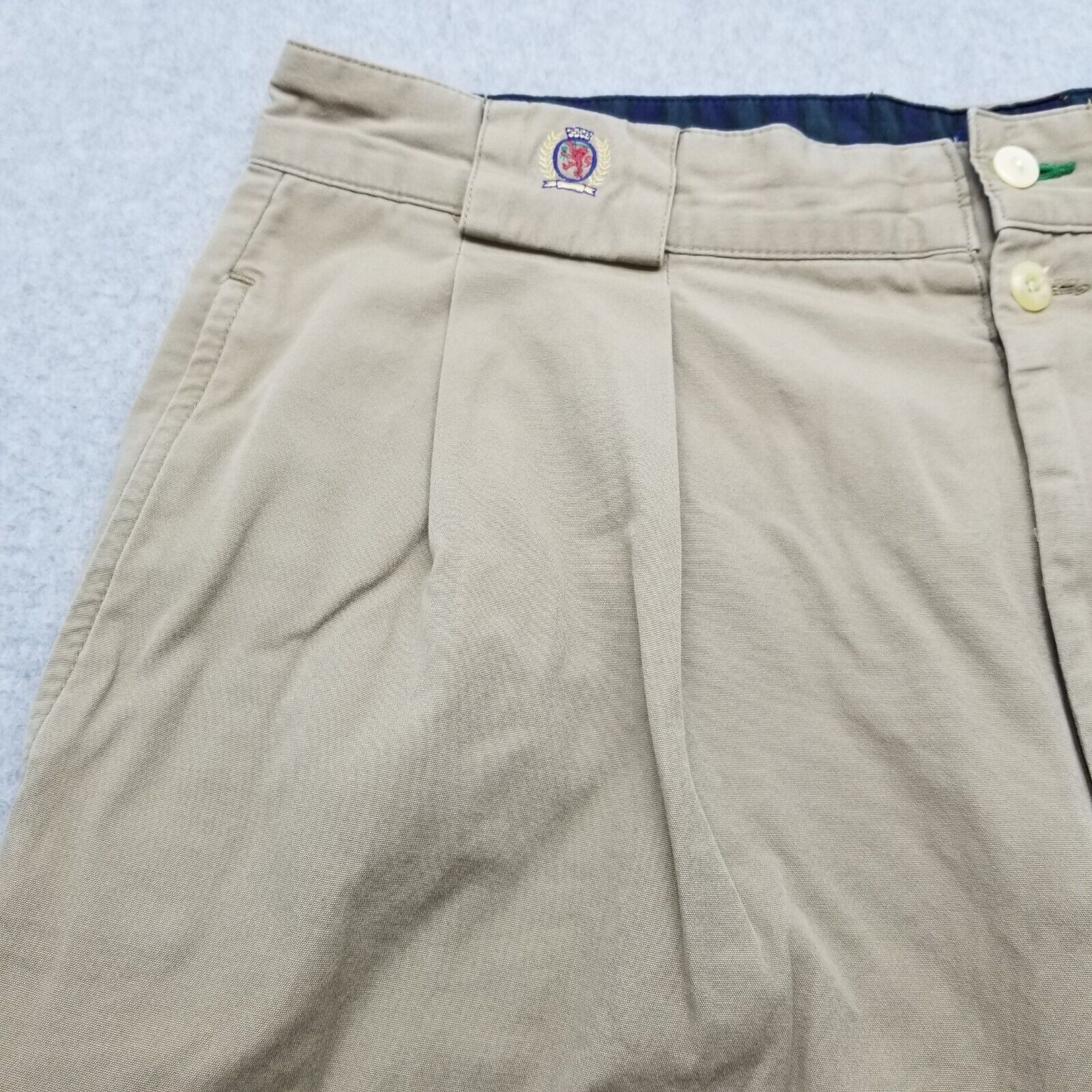 Tommy Hilfiger Tommy Hilfiger Pants Mens 36x30 Tan Ivory Pockets Cotton Size US 36 / EU 52 - 6 Thumbnail