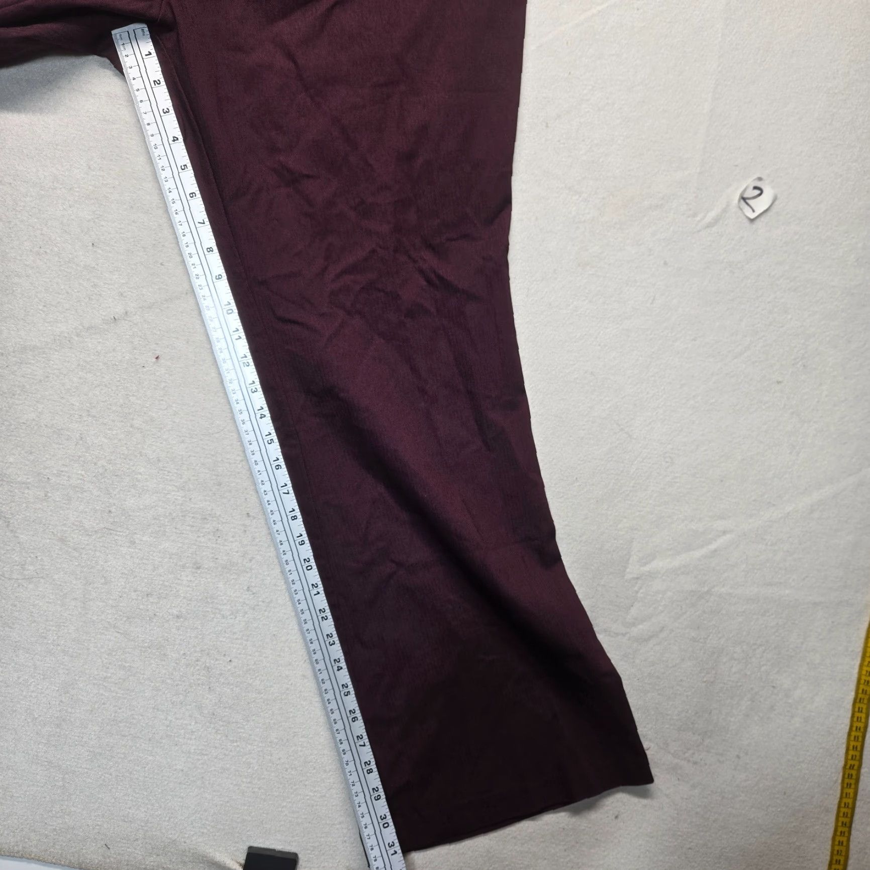 Torrid Torrid Pants Women’s 26 Purple Crop Ankle Stretch Flat Front Rayon Nylon Blend Pants Size 26" / US 2 / IT 38 - 6 Thumbnail