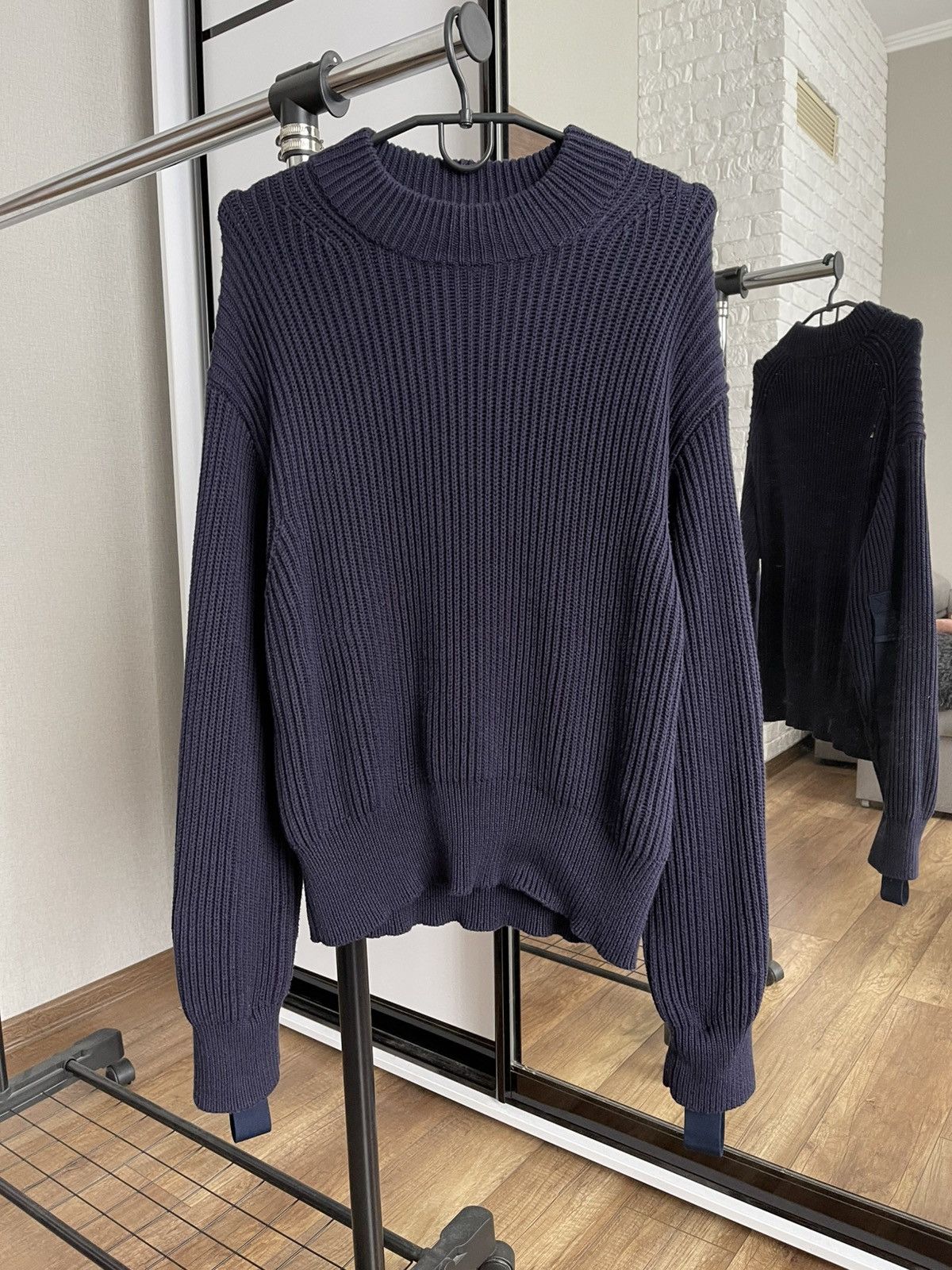 Helmut Lang Helmut Lang Wool Knit Sweater Turtleneck Size US M / EU 48-50 / 2 - 1 Thumbnail