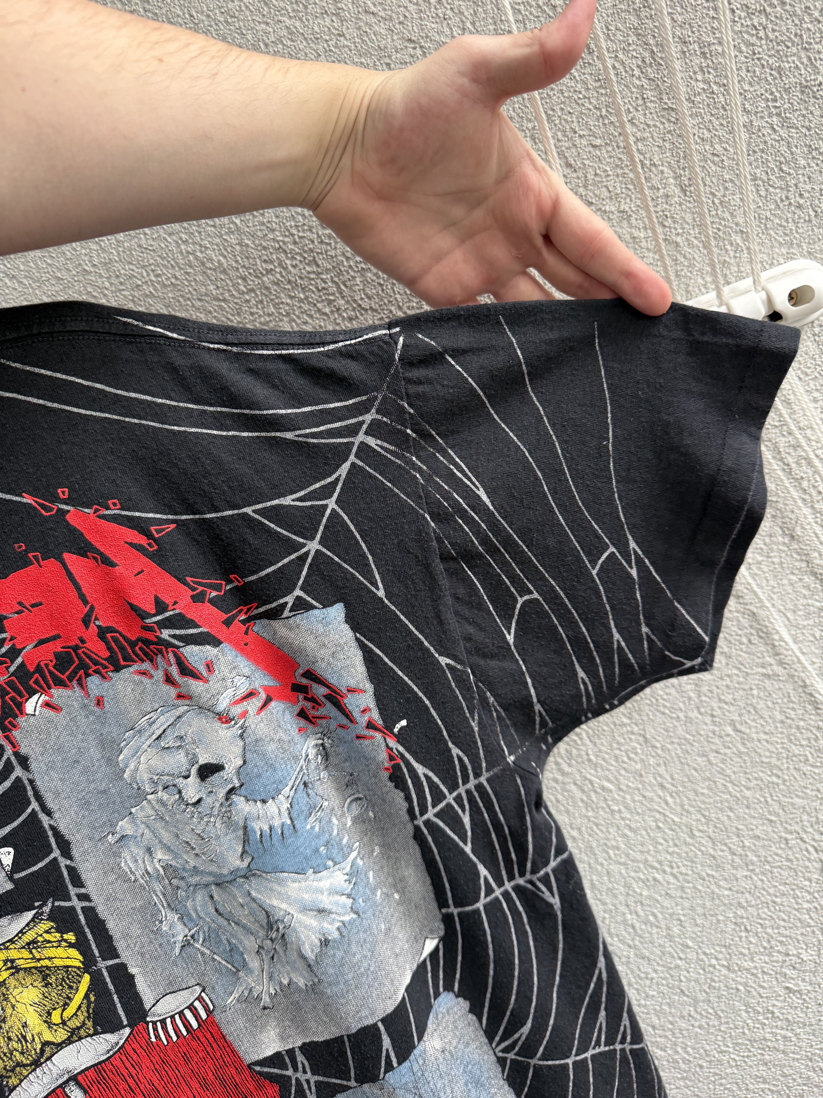 Band Tees Vintage 1992 Metallica Ringmaster Damage Inc Band AOP Tshirt Size US XL / EU 56 / 4 - 22 Thumbnail