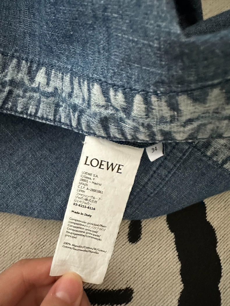 Loewe loewe Embossed denim top 2503-Nextarrow Size US M / EU 48-50 / 2 - 4 Thumbnail