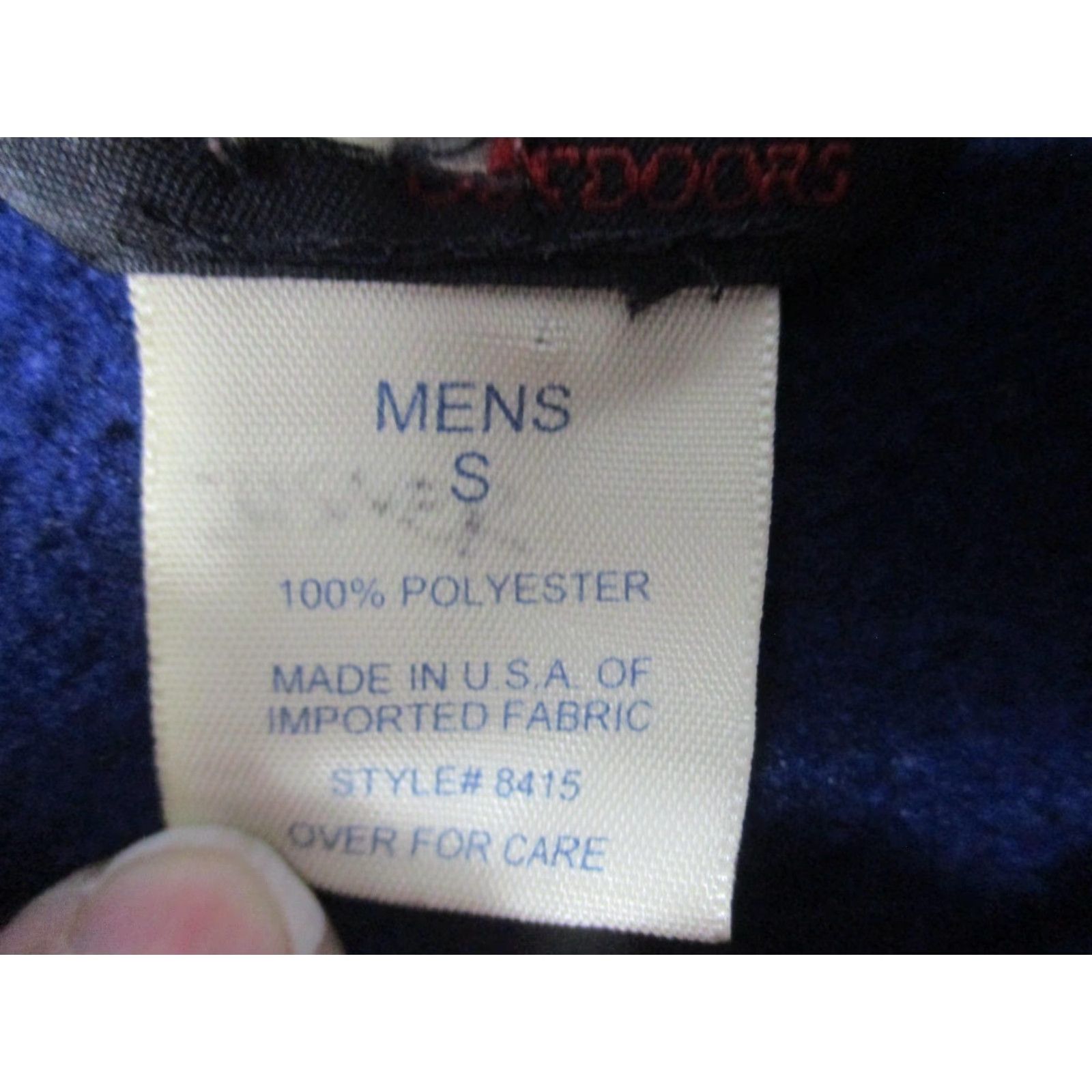Vintage VINTAGE L.L. Bean Jacket Mens S Blue Full Zip Fleece Outdoor Pockets Made USA Mens Small Blue Fleece Jacket Size US S / EU 44-46 / 1 - 4 Thumbnail